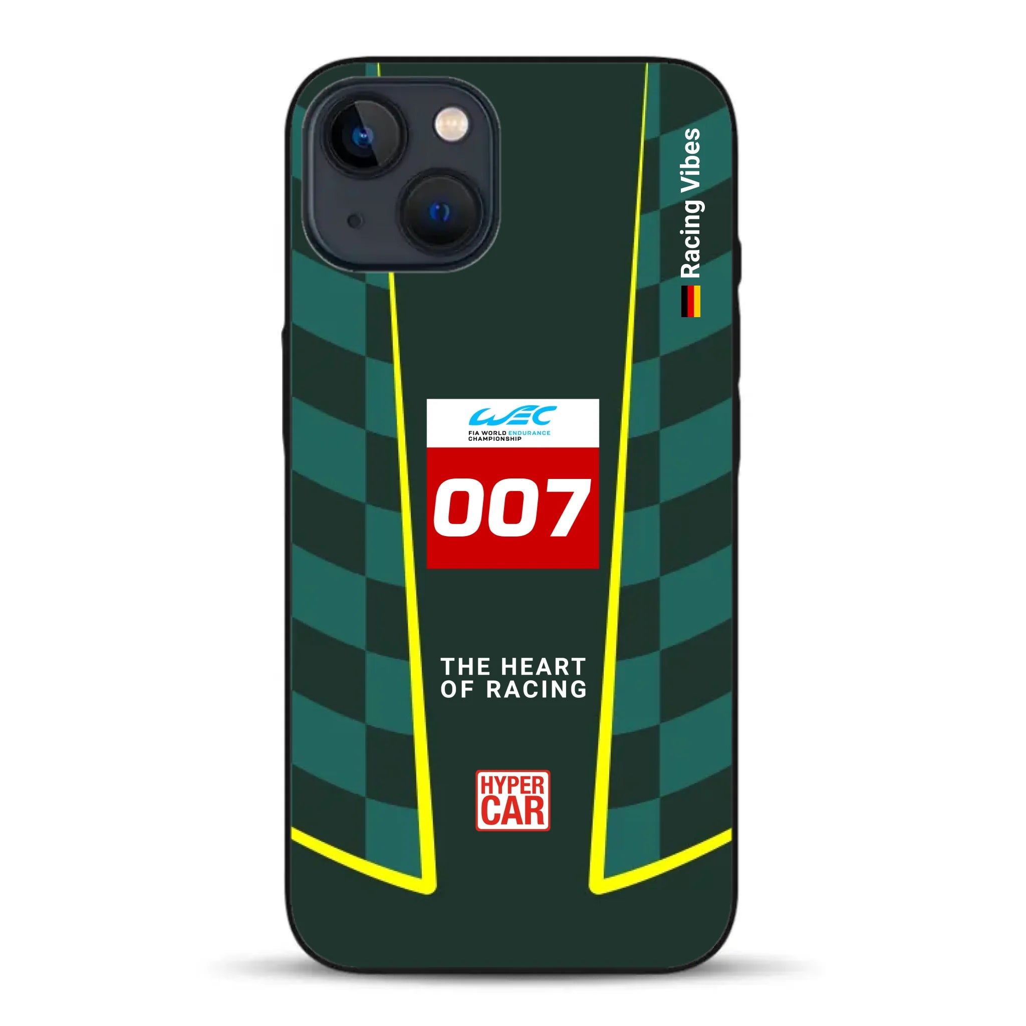 Valkyrie AMR‑LMH Hypercar WEC/IMSA Livery - Housse de téléphone portable personnalisée pour iPhone
