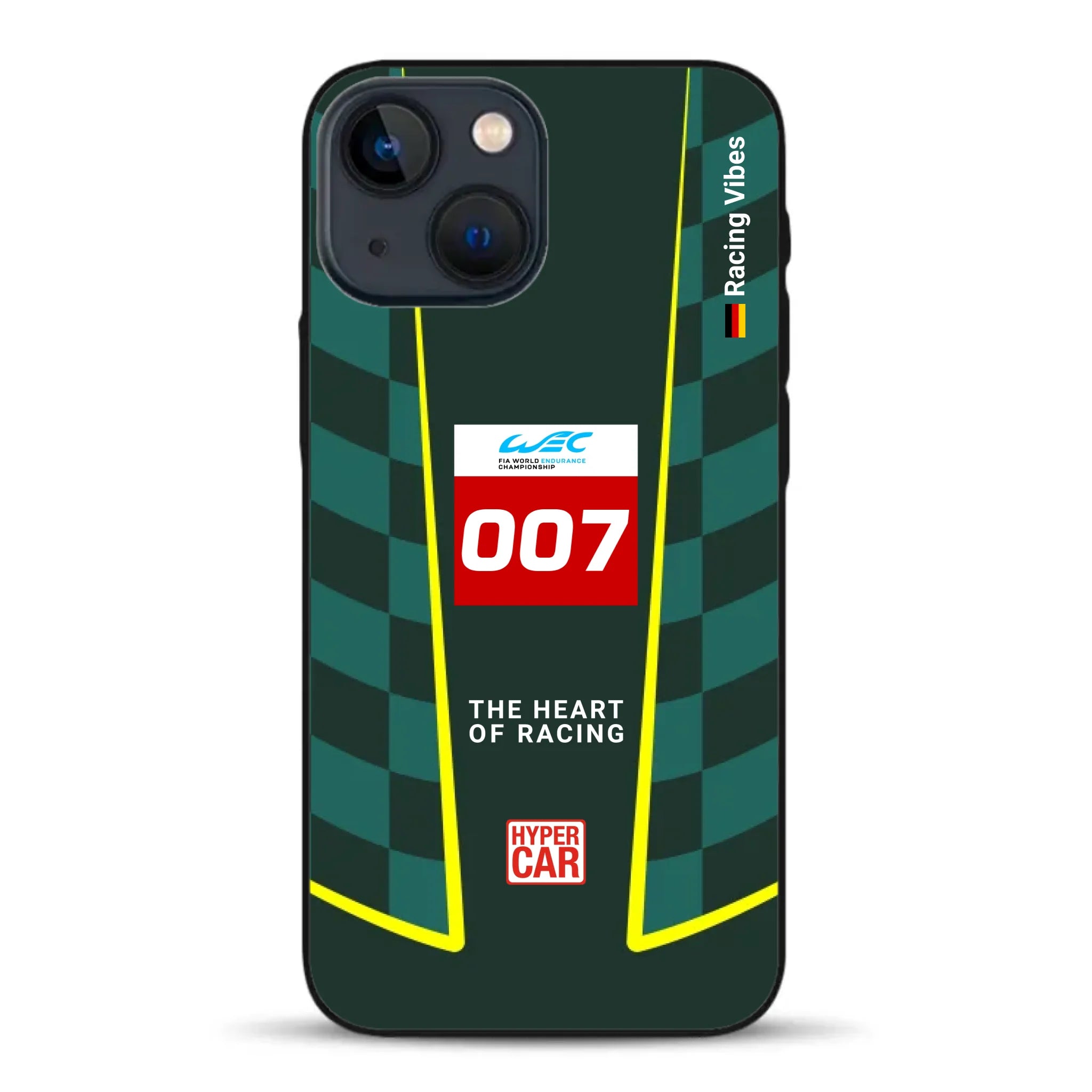 Valkyrie AMR‑LMH Hypercar WEC/IMSA Livery - Housse de téléphone portable personnalisée pour iPhone