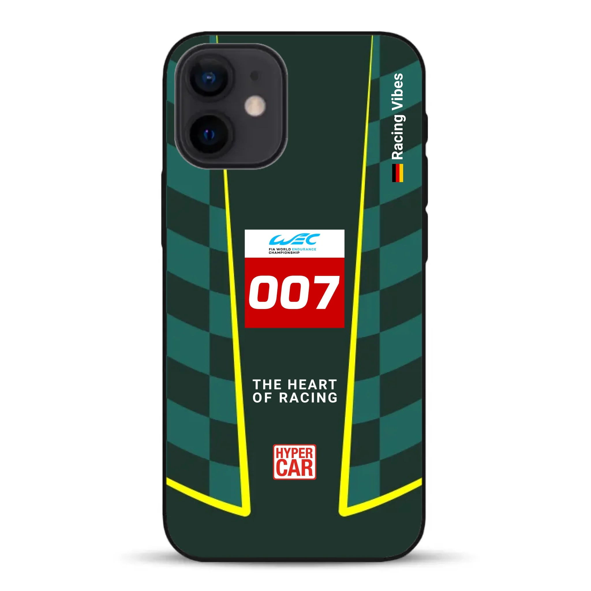 Valkyrie AMR‑LMH Hypercar WEC/IMSA Livery - Housse de téléphone portable personnalisée pour iPhone