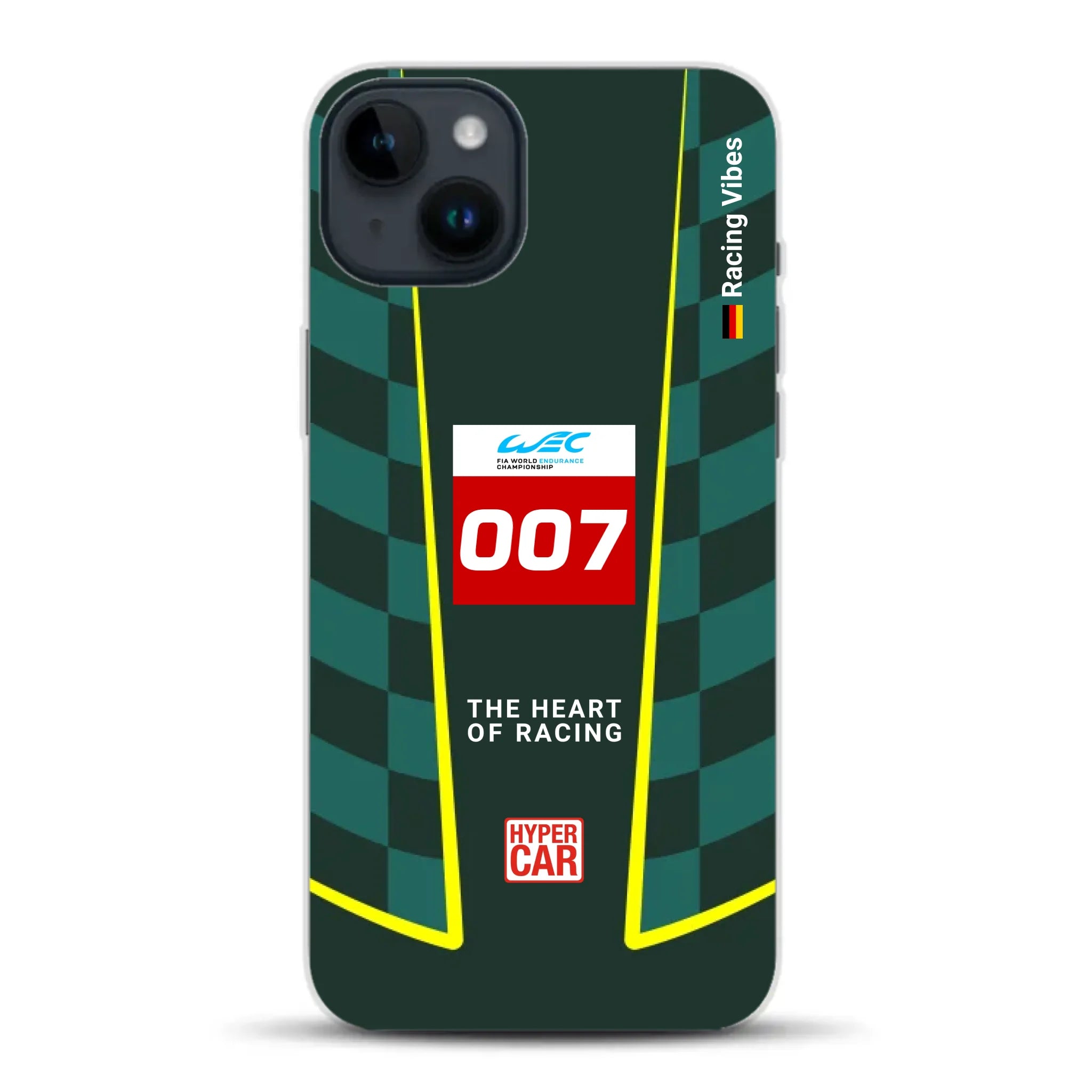 Valkyrie AMR‑LMH Hypercar WEC/IMSA Livery - Housse de téléphone portable personnalisée pour iPhone