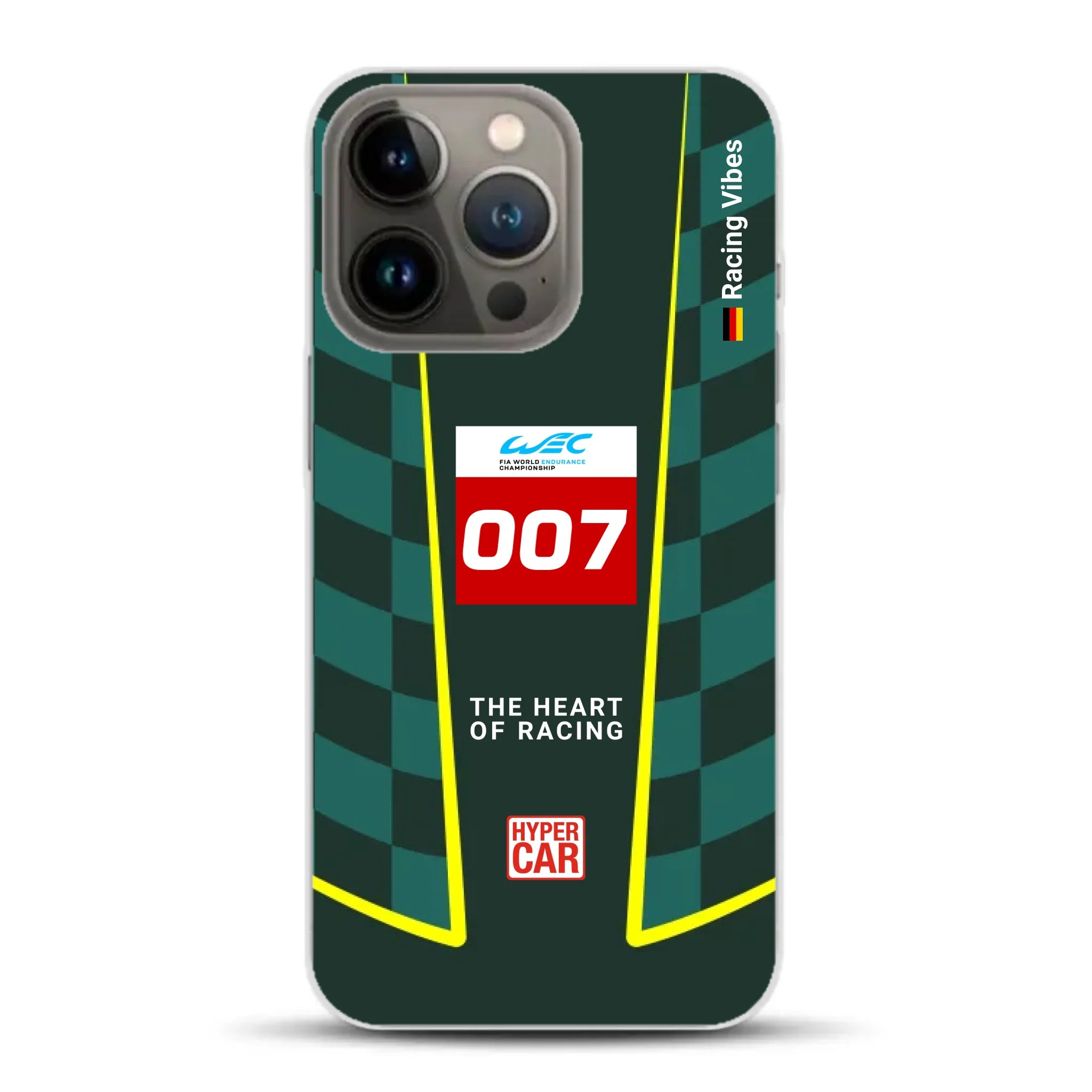 Valkyrie AMR‑LMH Hypercar WEC/IMSA Livery - Housse de téléphone portable personnalisée pour iPhone
