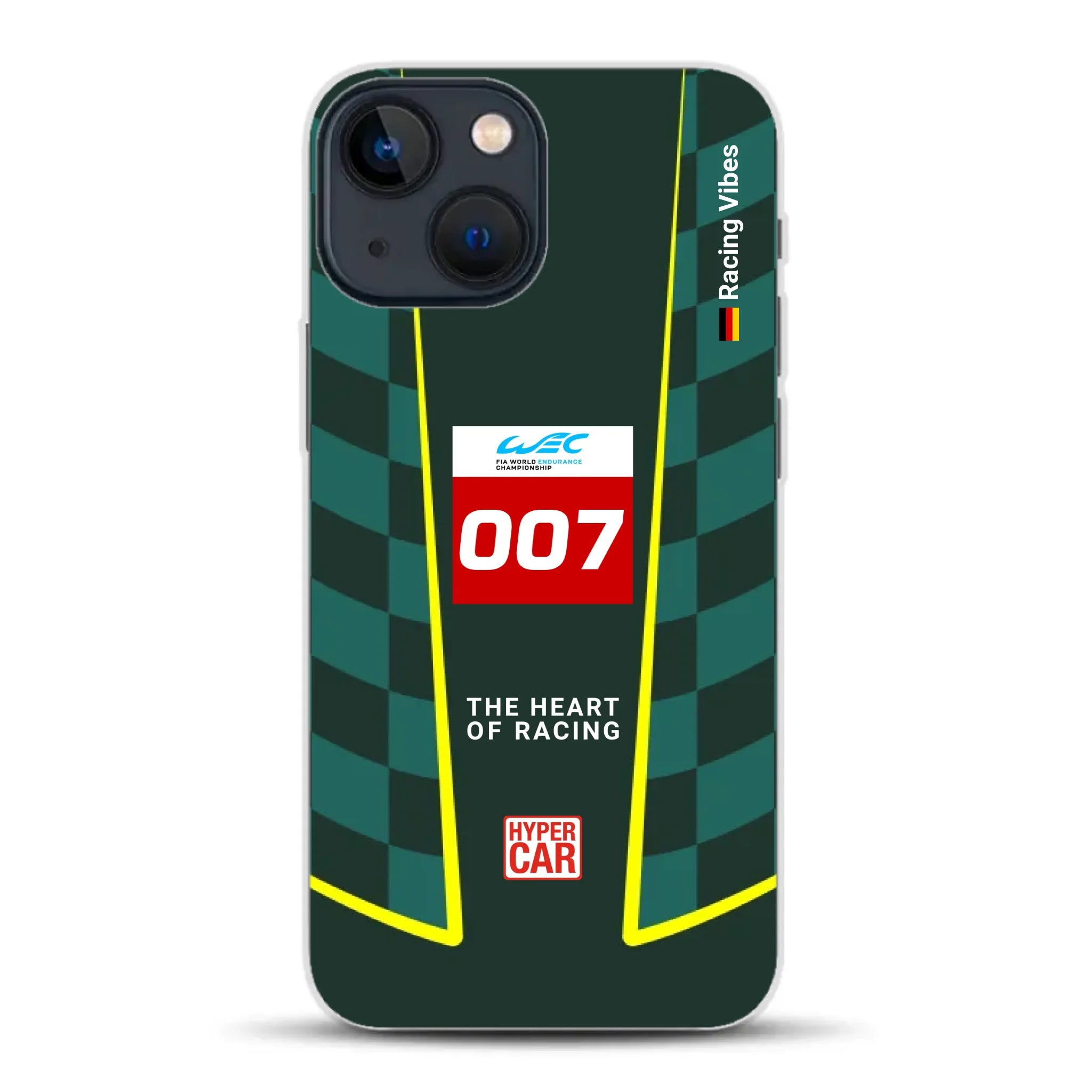 Valkyrie AMR‑LMH Hypercar WEC/IMSA Livery - Housse de téléphone portable personnalisée pour iPhone