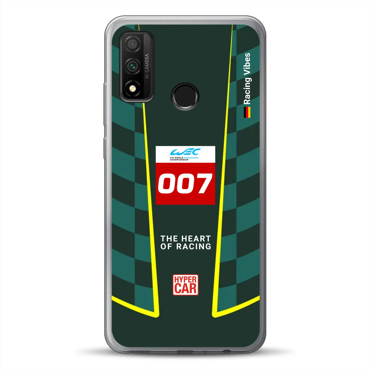 Valkyrie AMR‑LMH Hypercar WEC/IMSA Livery - Custodia per cellulare personalizzata per Huawei