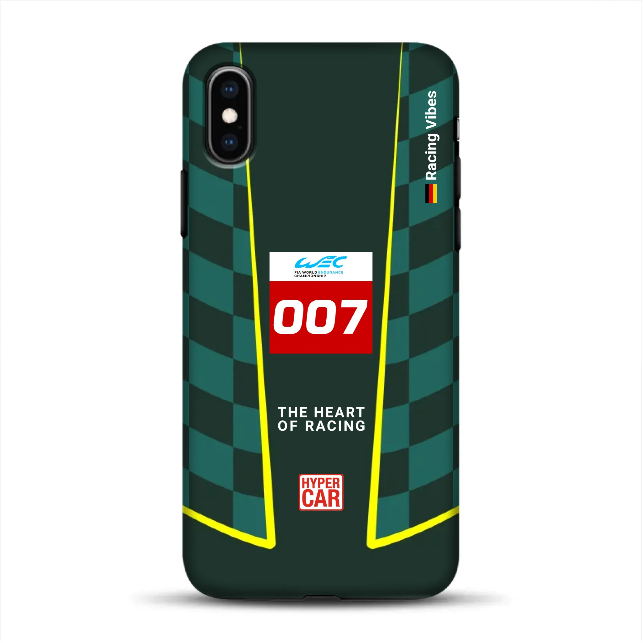 Valkyrie AMR‑LMH Hypercar WEC/IMSA Livery - Individuelle Premium Hülle für iPhone