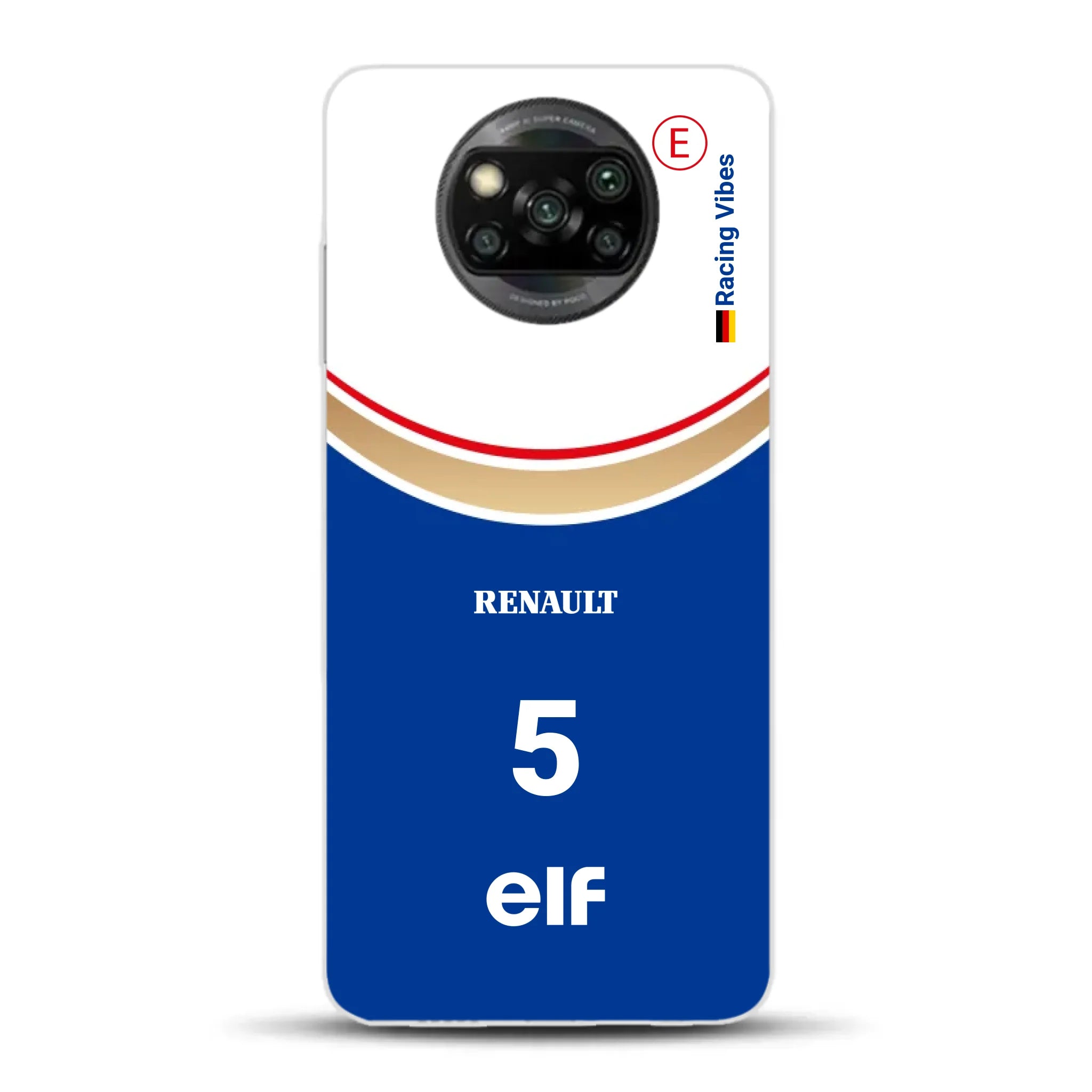 Williams FW18 1996 Damon Hill Champion Livery - Housse de téléphone portable personnalisée pour Xiaomi