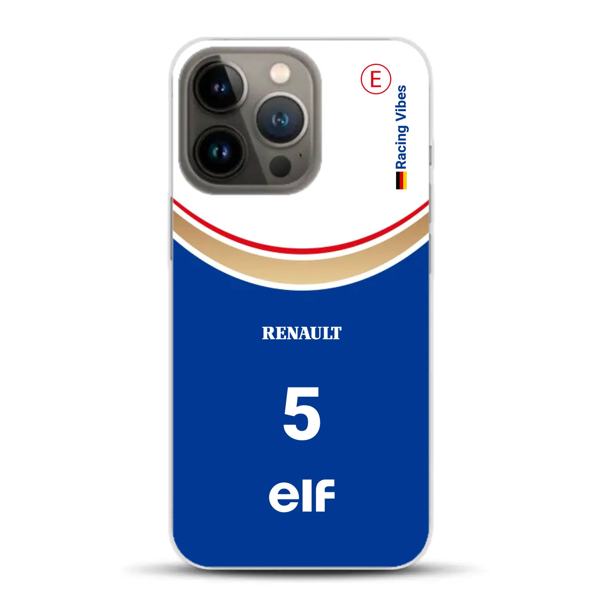 Williams FW18 1996 Damon Hill Champion Livery - Custodia per cellulare personalizzata per iPhone