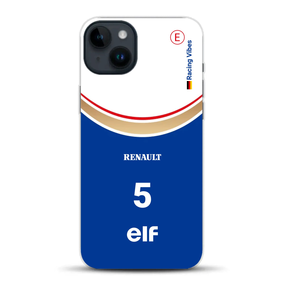 Williams FW18 1996 Damon Hill Champion Livery - Custodia per cellulare personalizzata per iPhone
