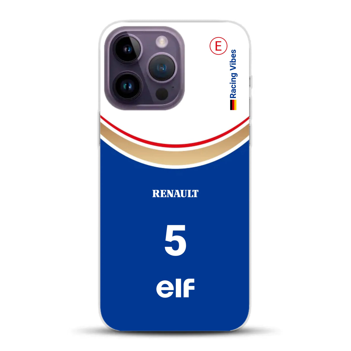 Williams FW18 1996 Damon Hill Champion Livery - Custodia per cellulare personalizzata per iPhone