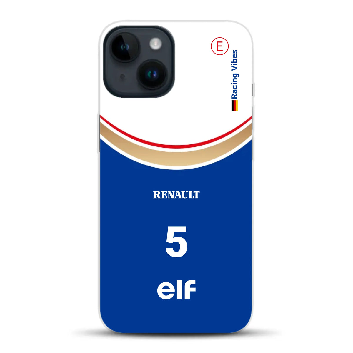 Williams FW18 1996 Damon Hill Champion Livery - Custodia per cellulare personalizzata per iPhone