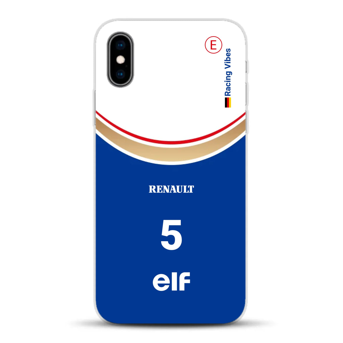 Williams FW18 1996 Damon Hill Champion Livery - Custodia per cellulare personalizzata per iPhone