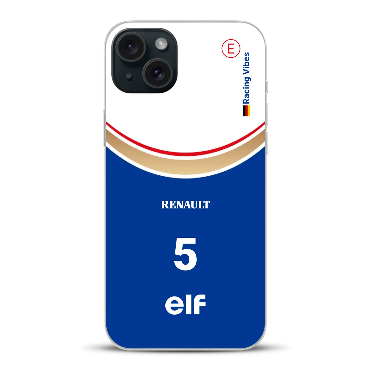 Williams FW18 1996 Damon Hill Champion Livery - Custodia per cellulare personalizzata per iPhone