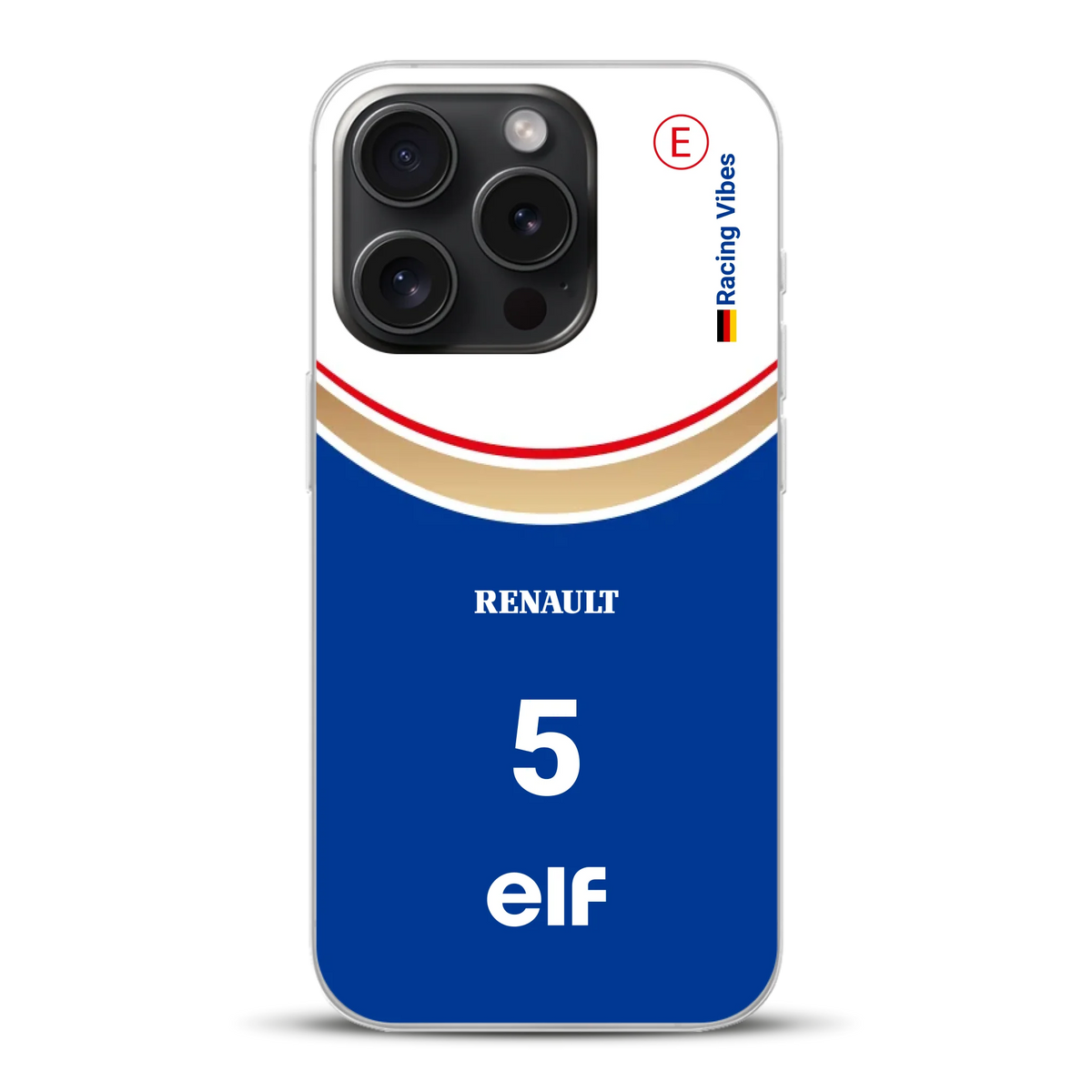 Williams FW18 1996 Damon Hill Champion Livery - Custodia per cellulare personalizzata per iPhone