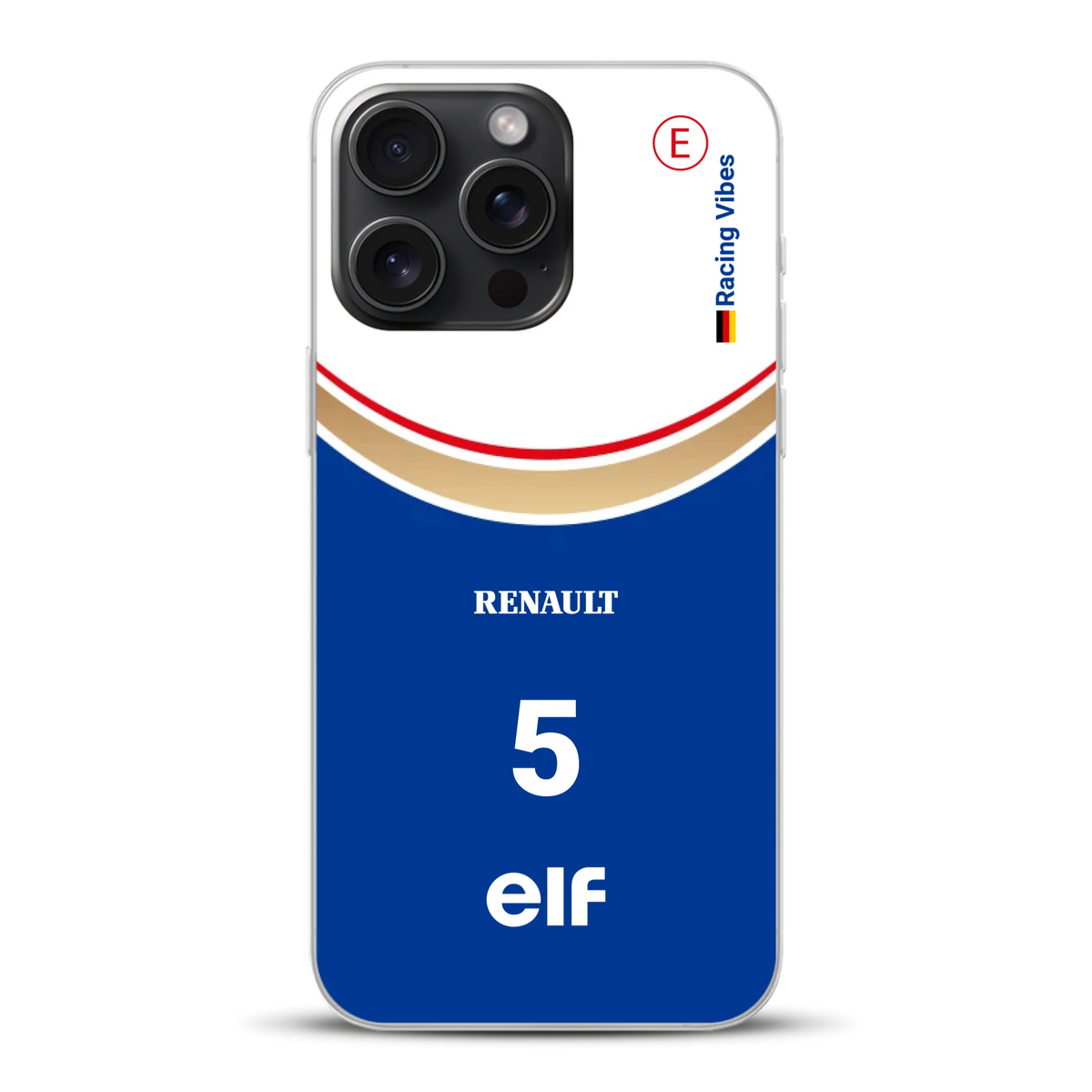 Williams FW18 1996 Damon Hill Champion Livery - Custodia per cellulare personalizzata per iPhone