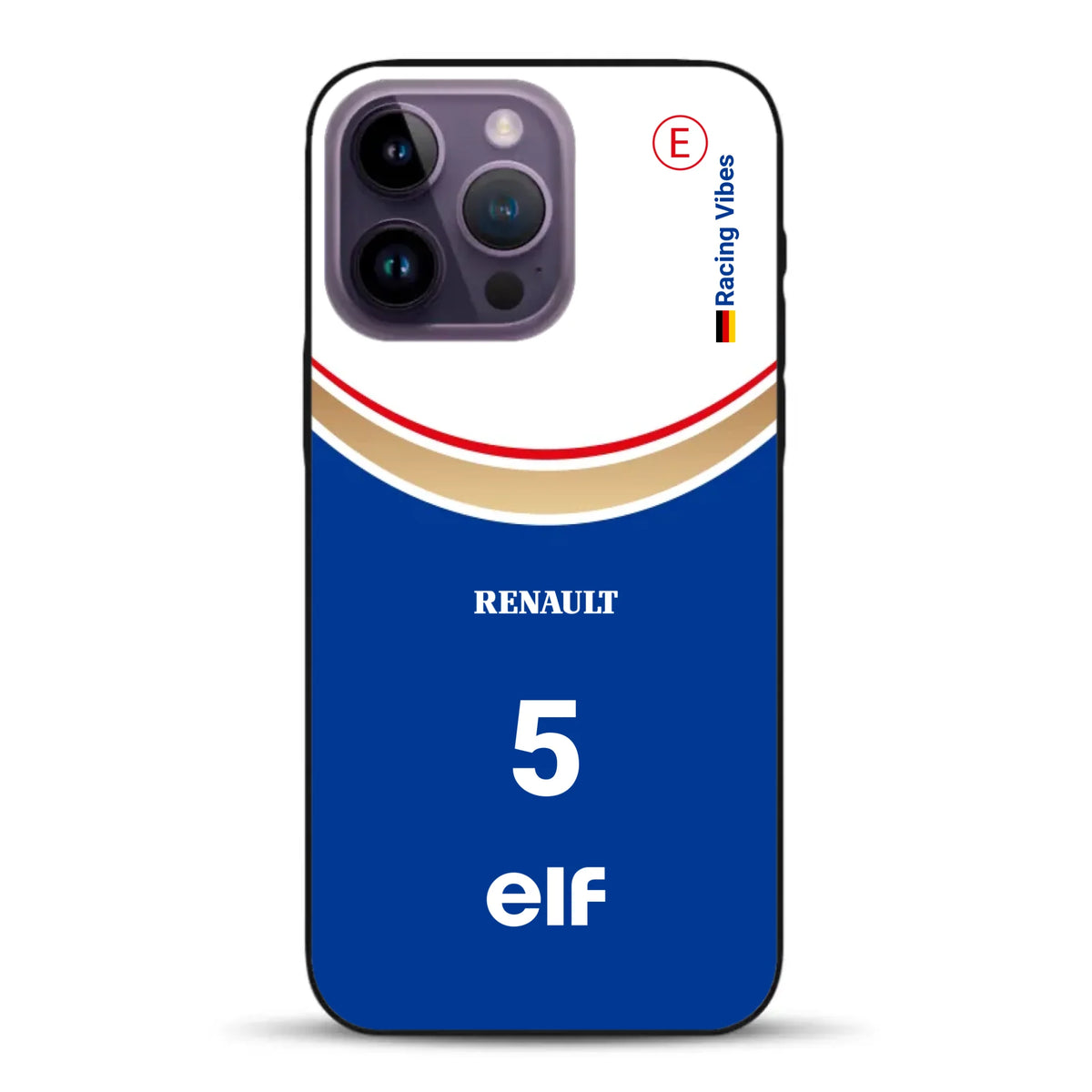 Williams FW18 1996 Damon Hill Champion Livery - Custodia per cellulare personalizzata per iPhone