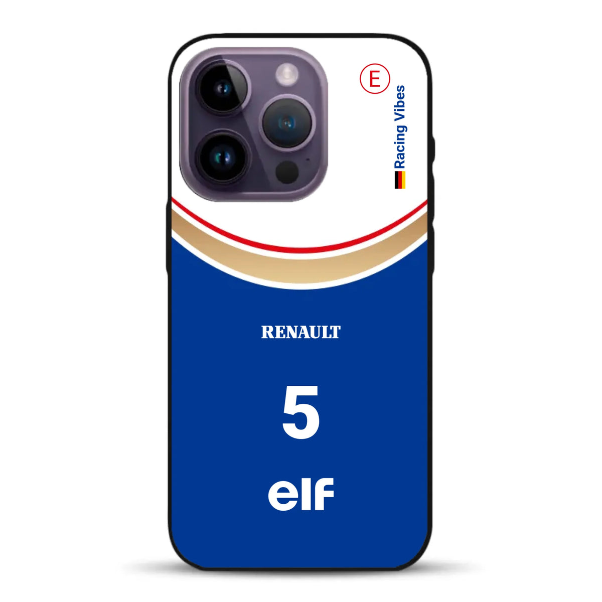 Williams FW18 1996 Damon Hill Champion Livery - Custodia per cellulare personalizzata per iPhone