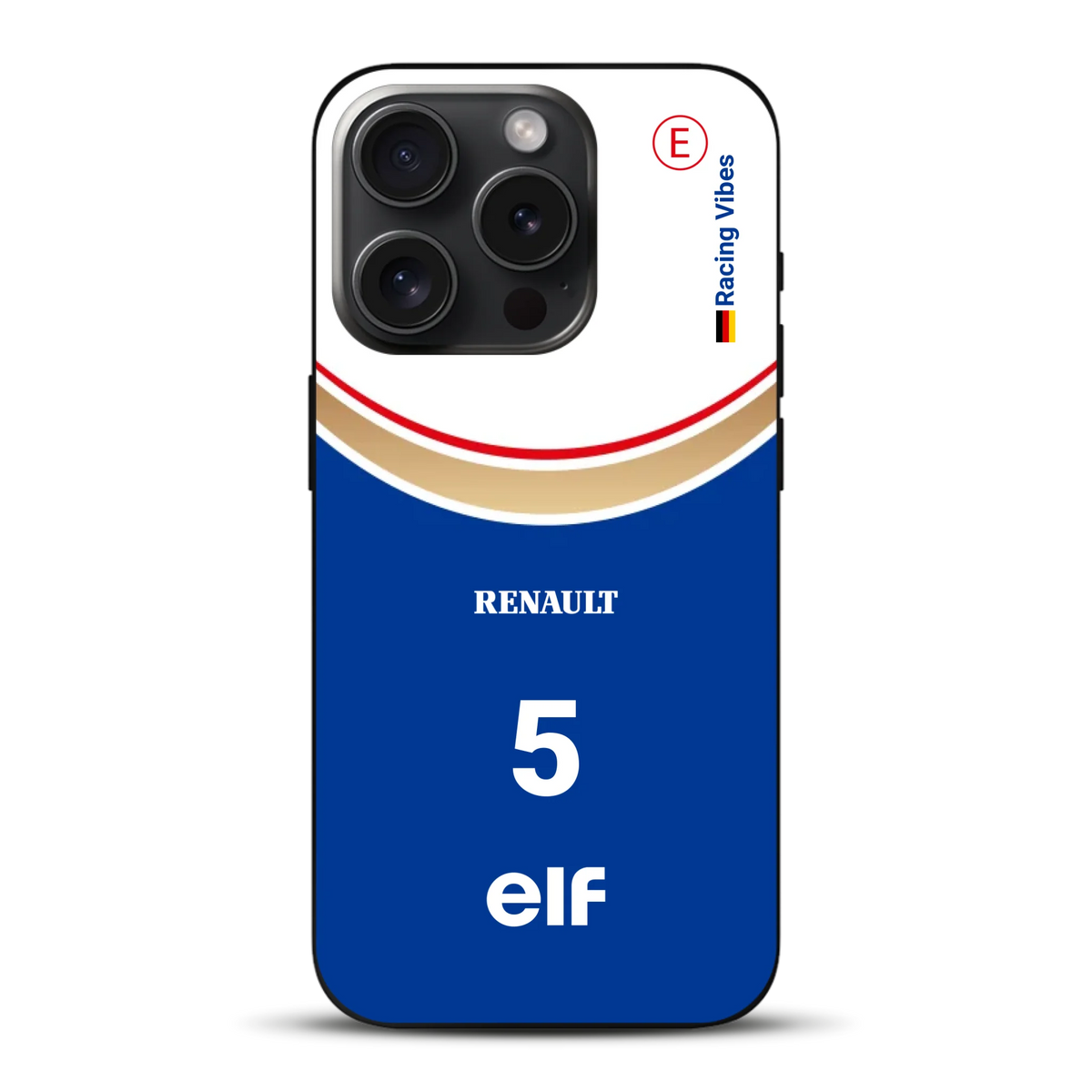 Williams FW18 1996 Damon Hill Champion Livery - Custodia per cellulare personalizzata per iPhone