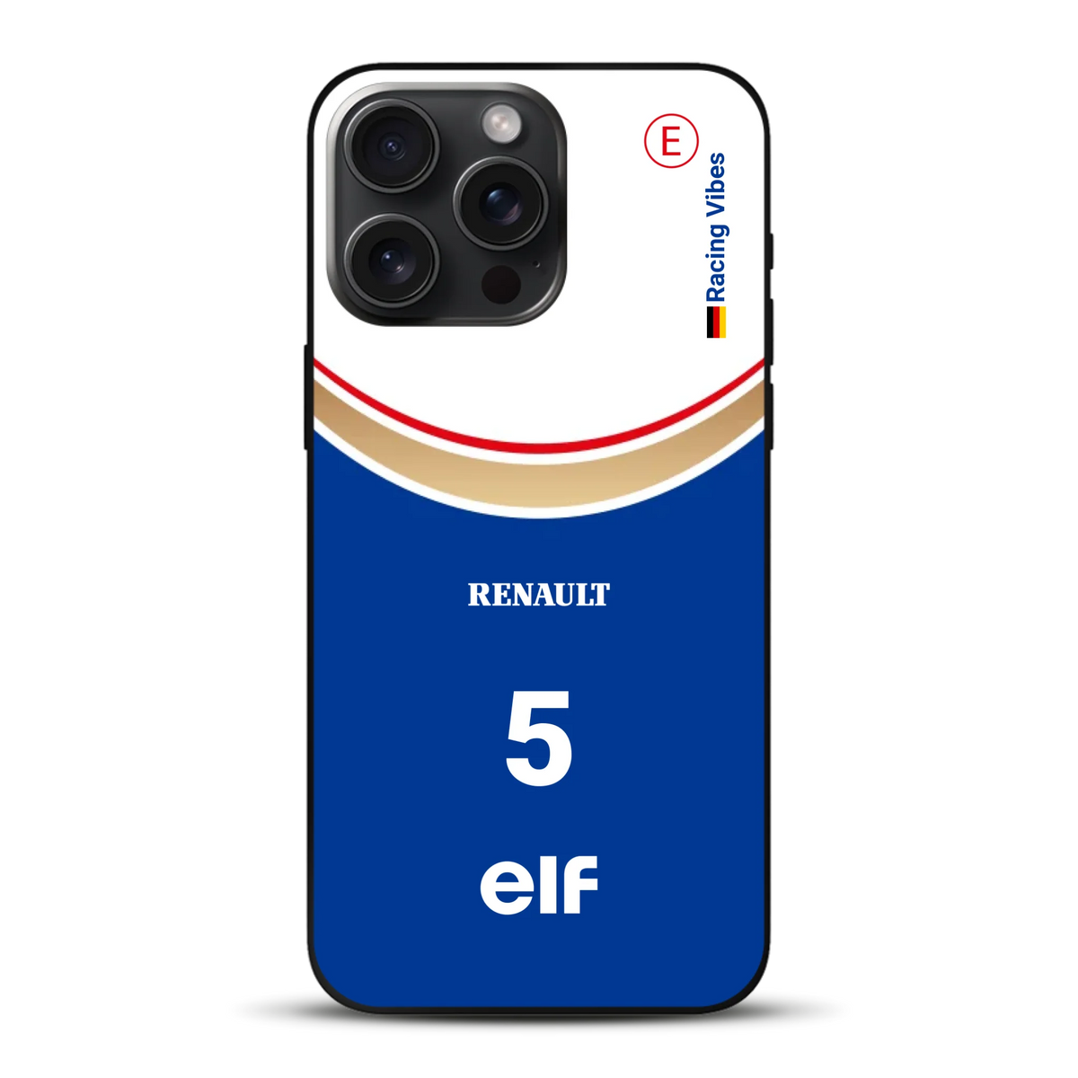 Williams FW18 1996 Damon Hill Champion Livery - Custodia per cellulare personalizzata per iPhone