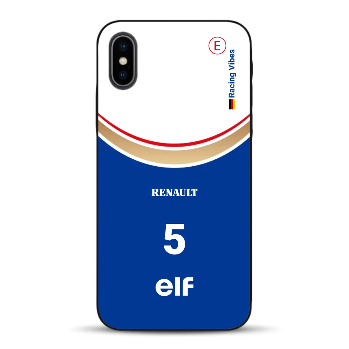 Williams FW18 1996 Damon Hill Champion Livery - Custodia per cellulare personalizzata per iPhone