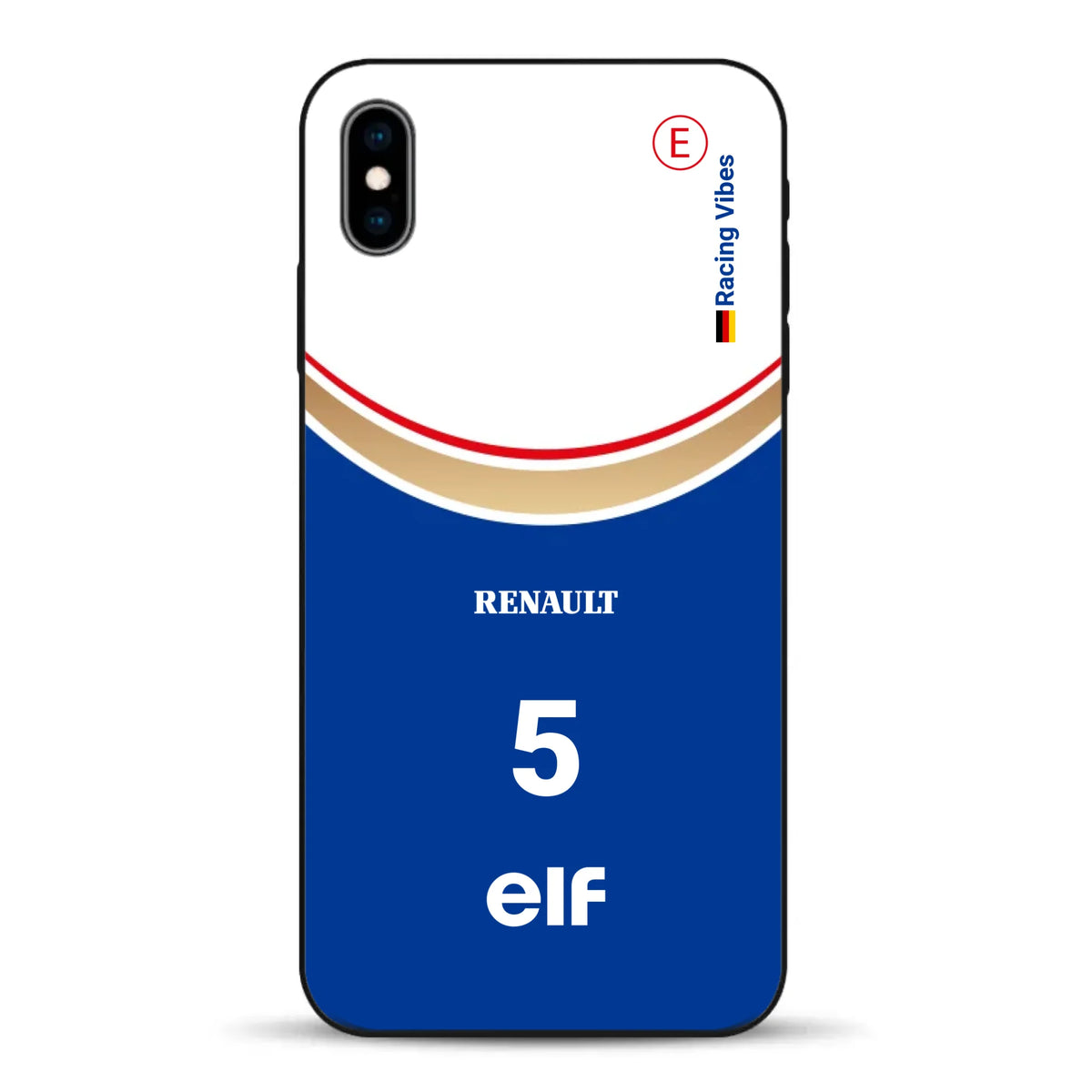 Williams FW18 1996 Damon Hill Champion Livery - Custodia per cellulare personalizzata per iPhone