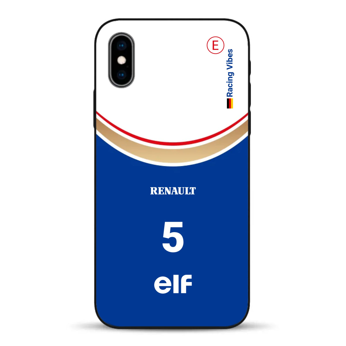 Williams FW18 1996 Damon Hill Champion Livery - Custodia per cellulare personalizzata per iPhone