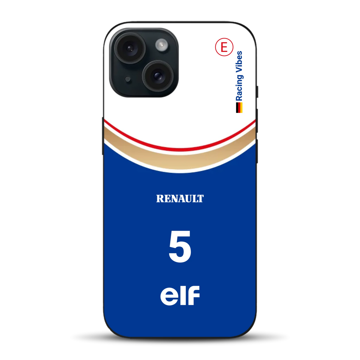 Williams FW18 1996 Damon Hill Champion Livery - Custodia per cellulare personalizzata per iPhone
