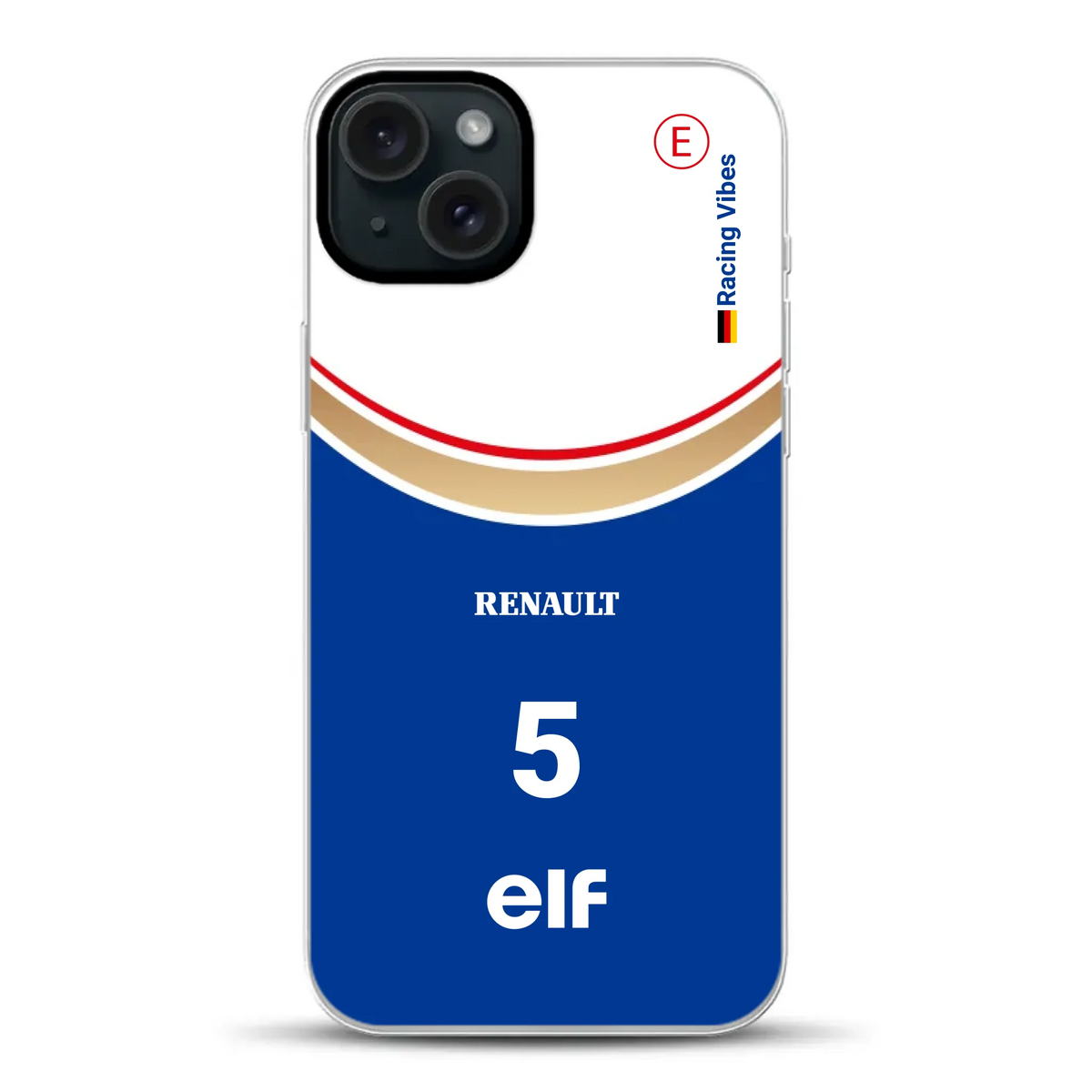 Williams FW18 1996 Damon Hill Champion Livery - Custodia per cellulare personalizzata per iPhone