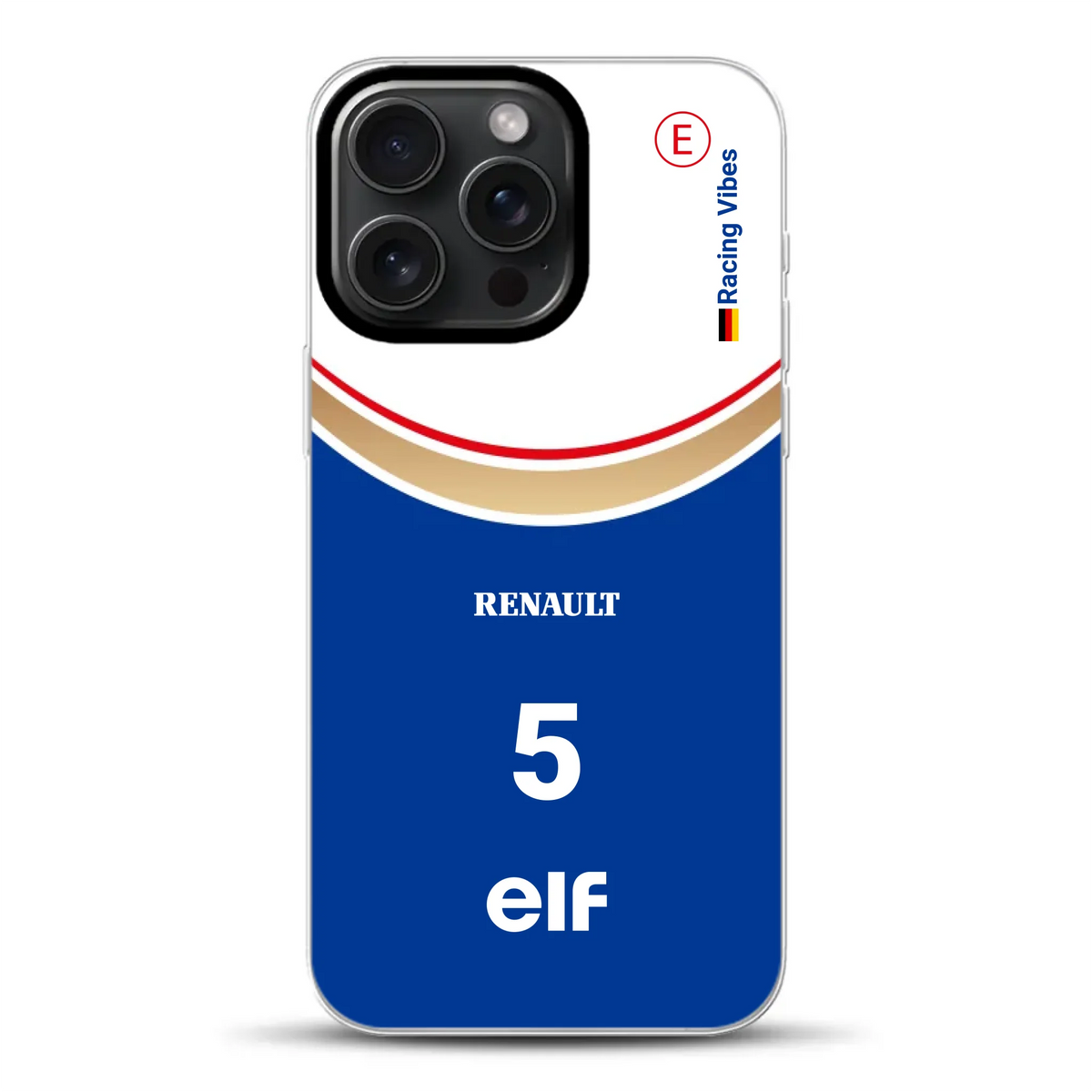 Williams FW18 1996 Damon Hill Champion Livery - Custodia per cellulare personalizzata per iPhone