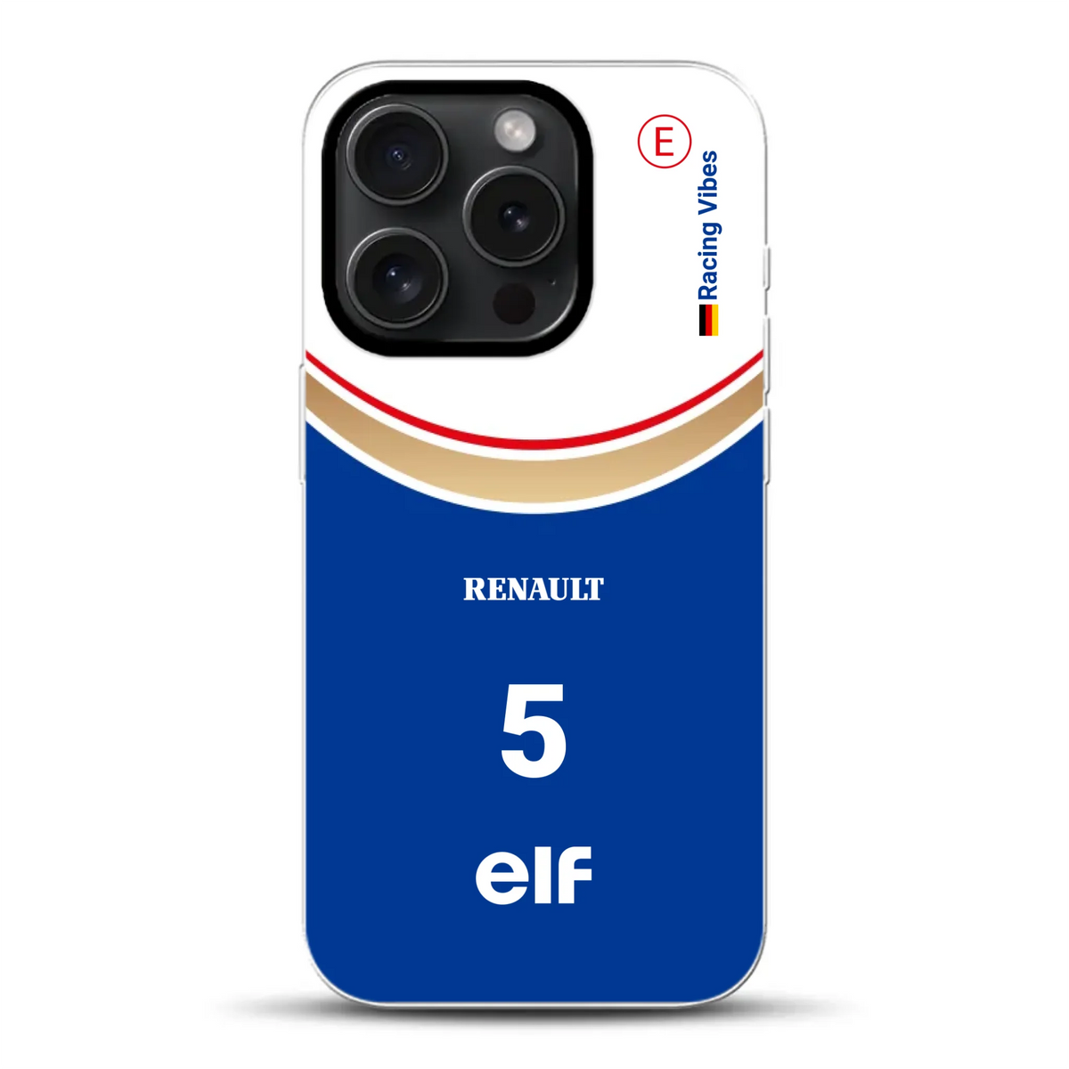 Williams FW18 1996 Damon Hill Champion Livery - Custodia per cellulare personalizzata per iPhone
