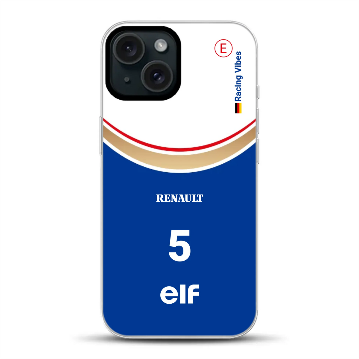 Williams FW18 1996 Damon Hill Champion Livery - Custodia per cellulare personalizzata per iPhone