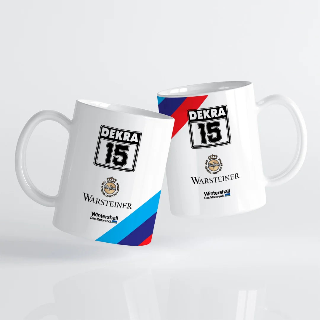 M3 E30 #15 DTM Champion 1989 Livery - Tazza personalizzata