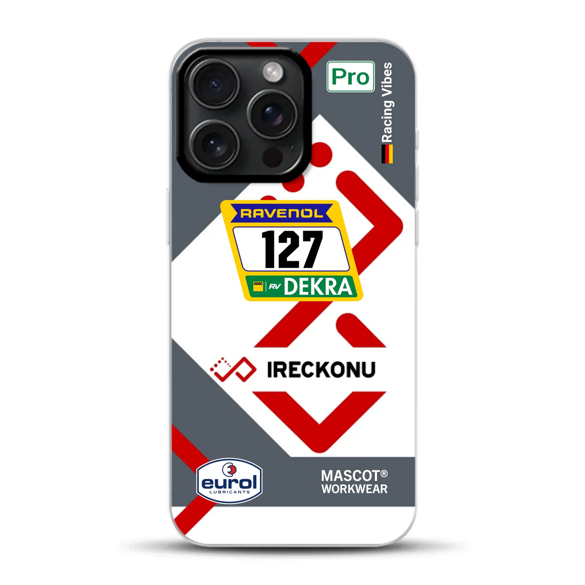 911 GT3 Ireckonu Tom Coronel NLS Livery - Custom Hybrid Case with MagSafe