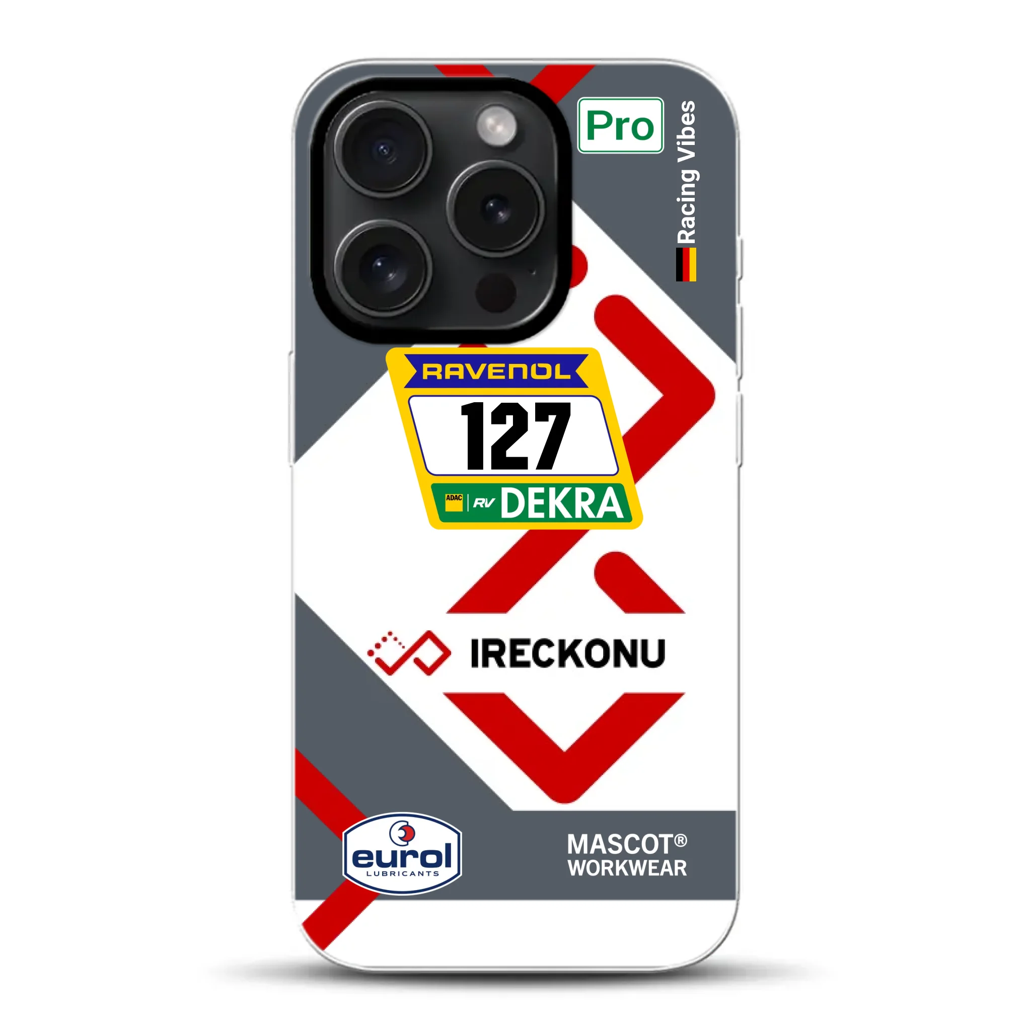 911 GT3 Ireckonu Tom Coronel NLS Livery - Individuelle Hybrid Hülle mit MagSafe