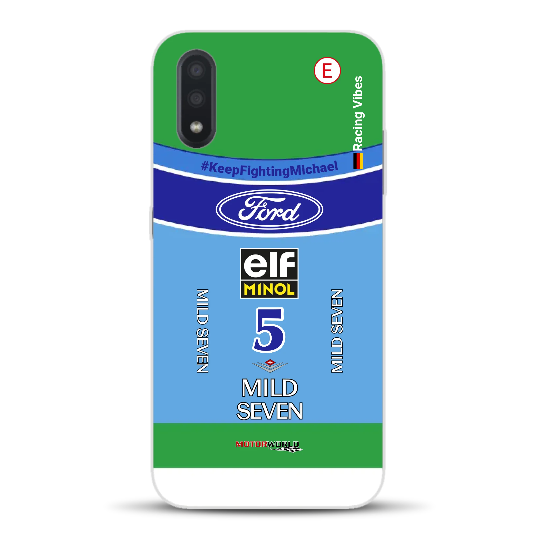 Benetton B194 F1 1994 Michael Schumacher Champion Livery - Individuelle Handyhülle für Samsung