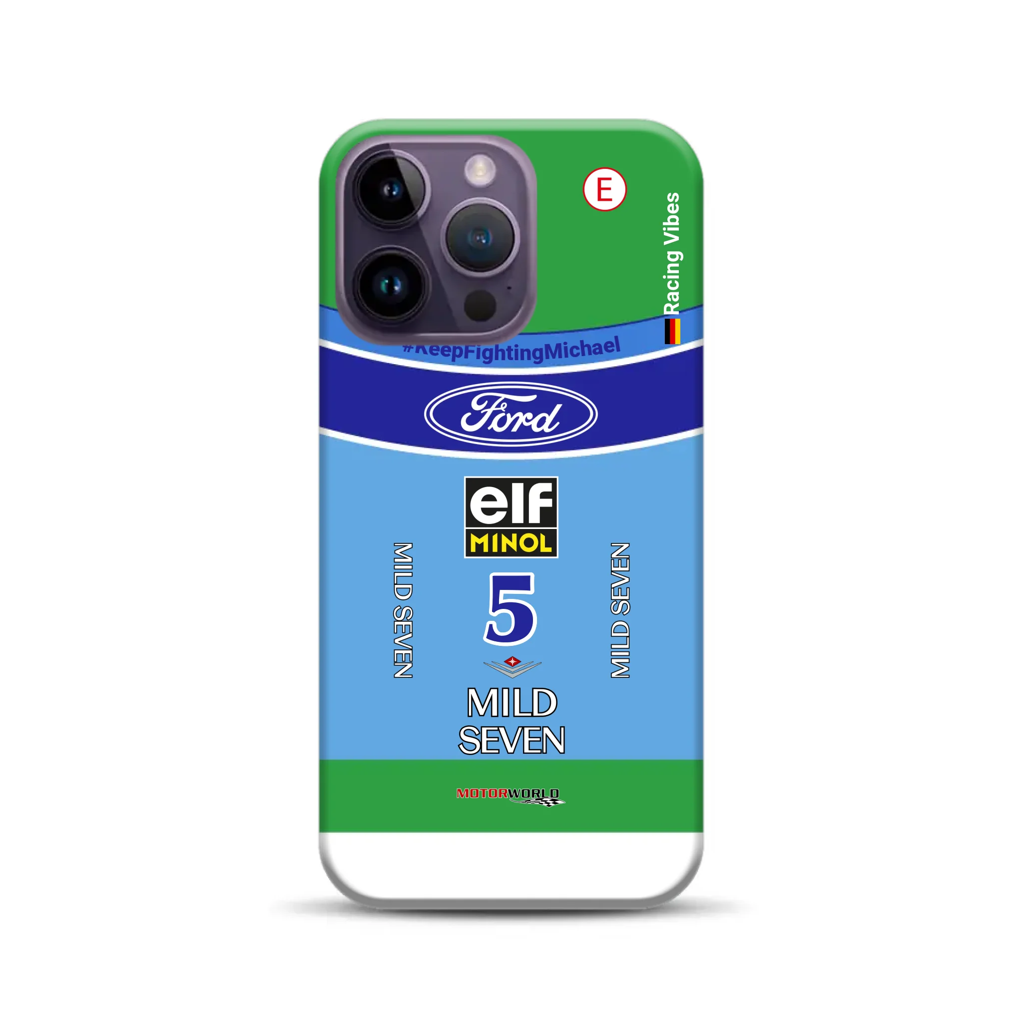 Benetton B194 F1 1994 Michael Schumacher Champion Livery - Personnalisé Premium Case pour iPhone