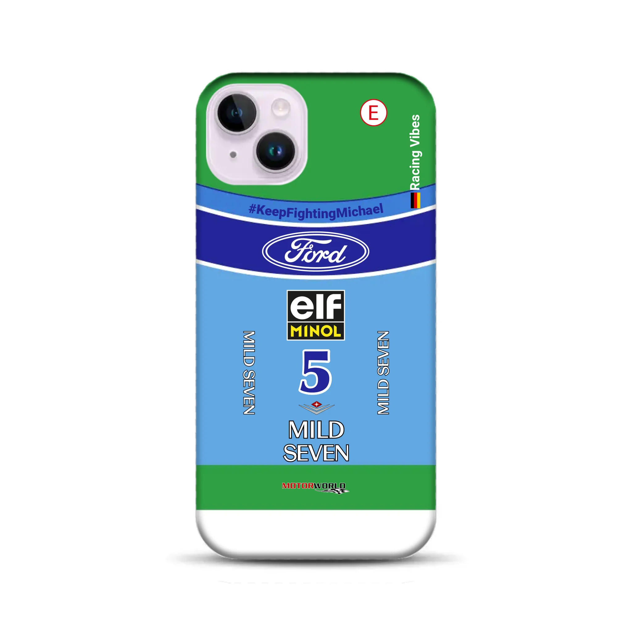 Benetton B194 F1 1994 Michael Schumacher Champion Livery - Personnalisé Premium Case pour iPhone