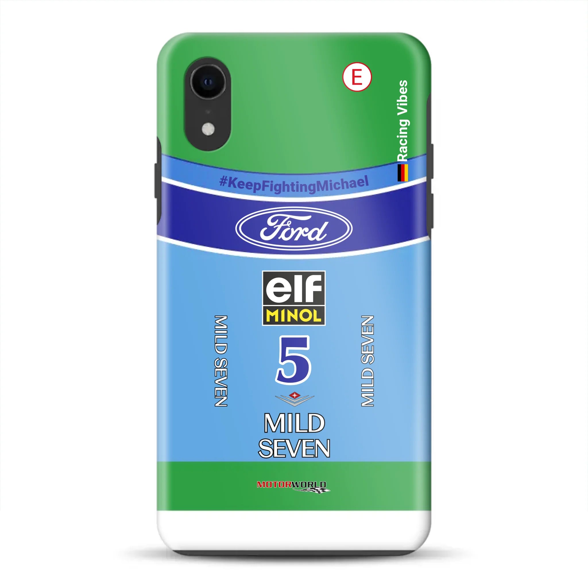 Benetton B194 F1 1994 Michael Schumacher Champion Livery - Personnalisé Premium Case pour iPhone