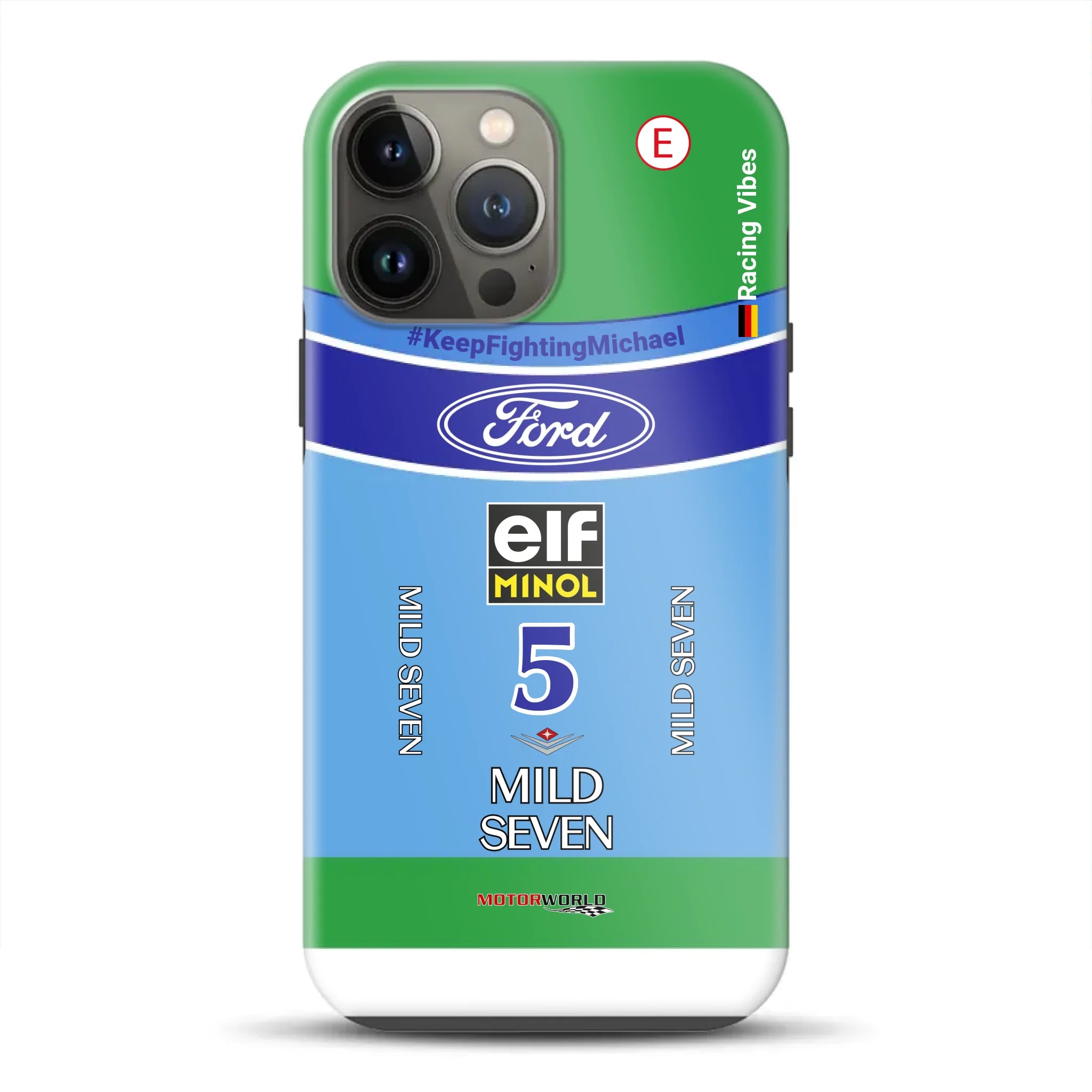 Benetton B194 F1 1994 Michael Schumacher Champion Livery - Custom Premium Case for iPhone