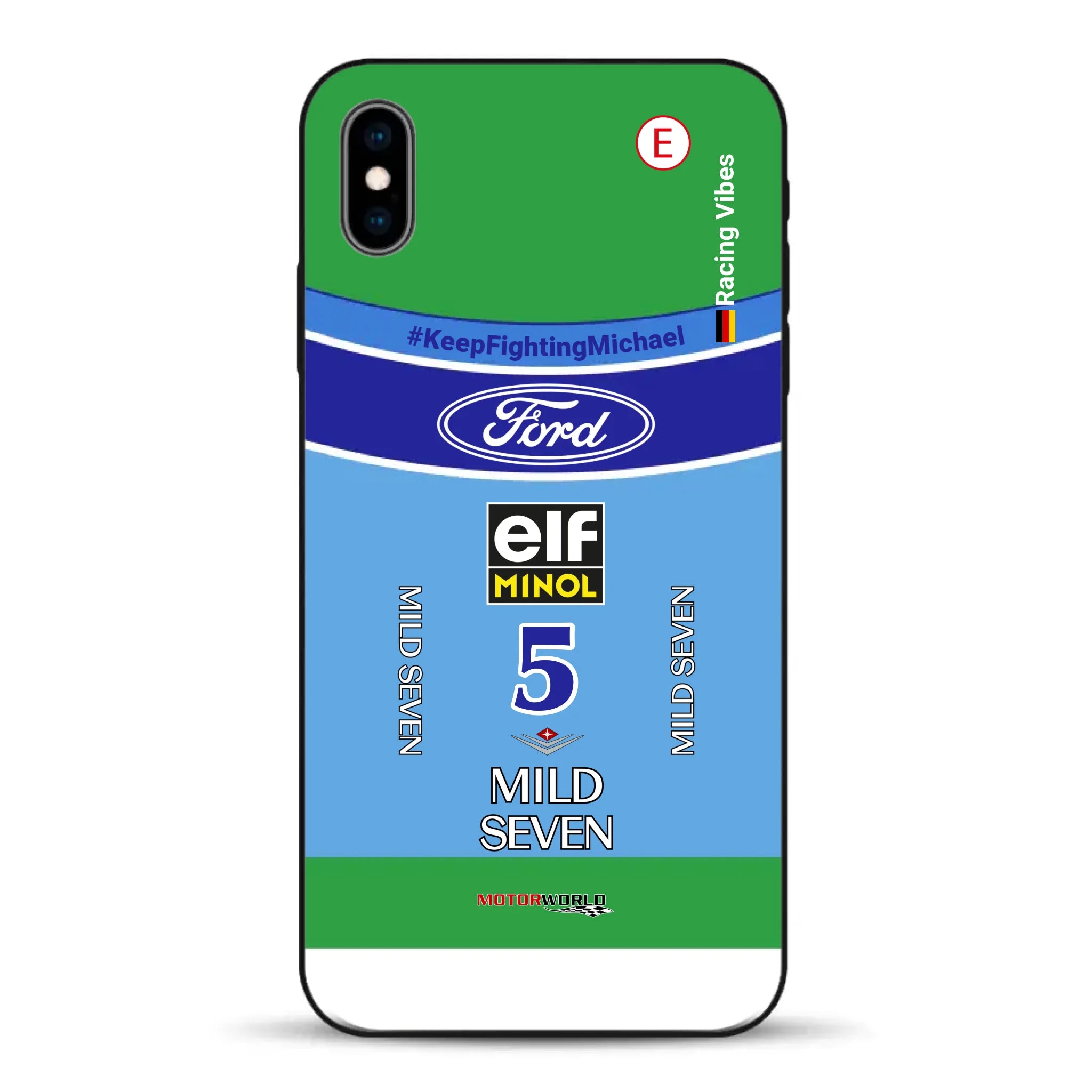 Benetton B194 F1 1994 Michael Schumacher Champion Livery - Custom phone case for iPhone