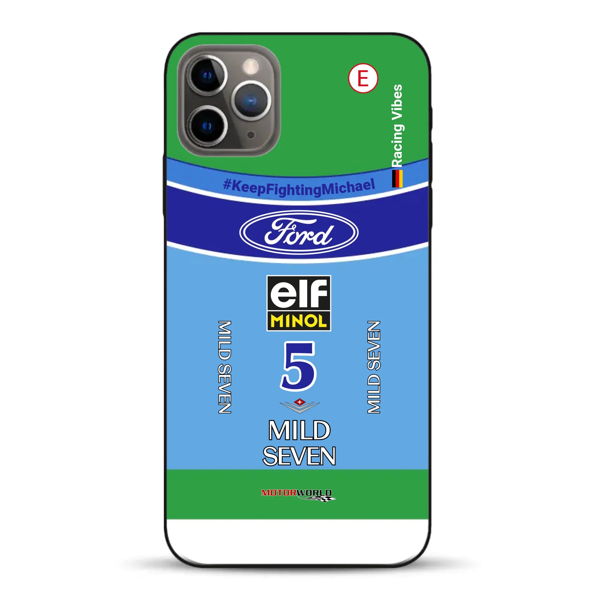 Benetton B194 F1 1994 Michael Schumacher Champion Livery - Custom phone case for iPhone