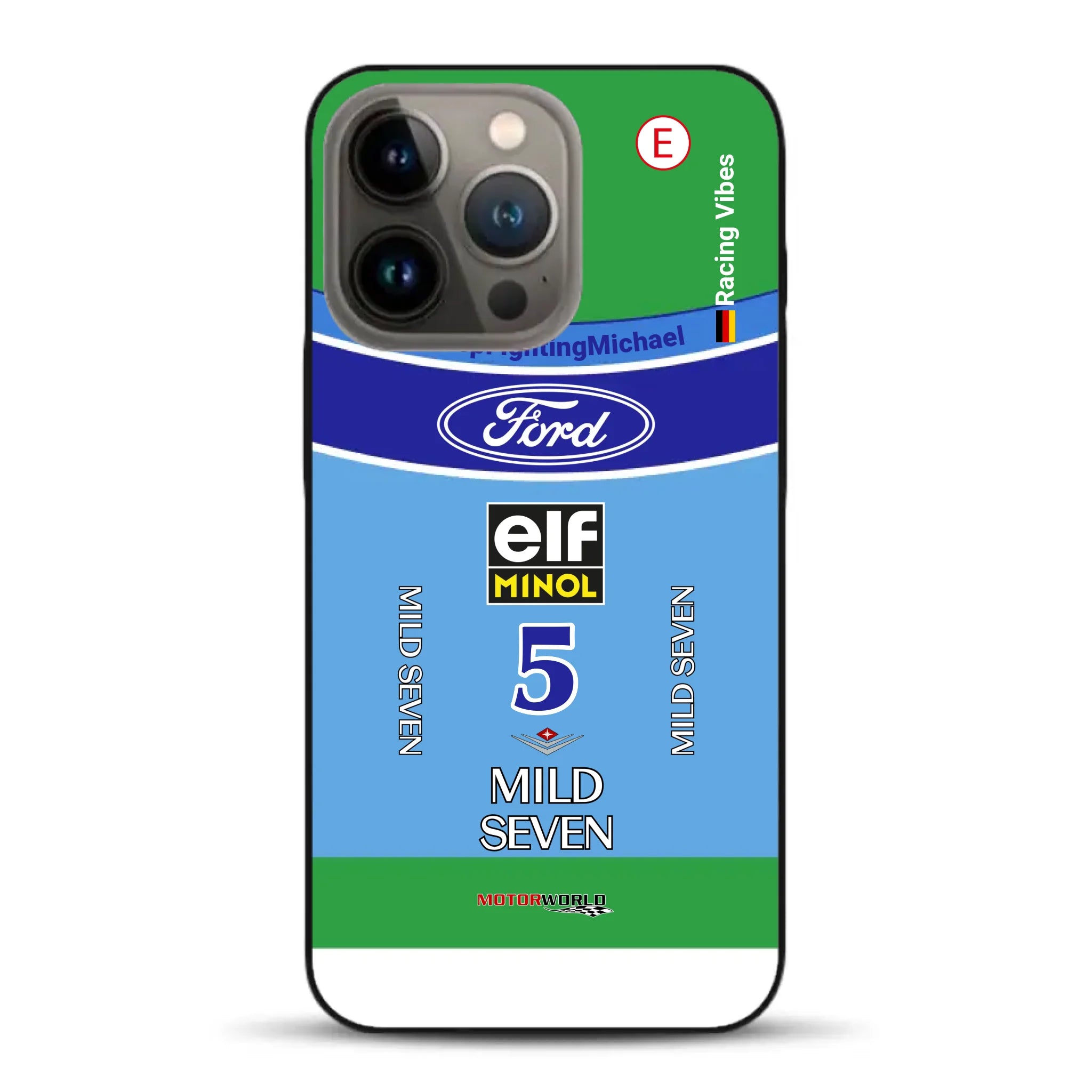 Benetton B194 F1 1994 Michael Schumacher Champion Livery - Custom phone case for iPhone