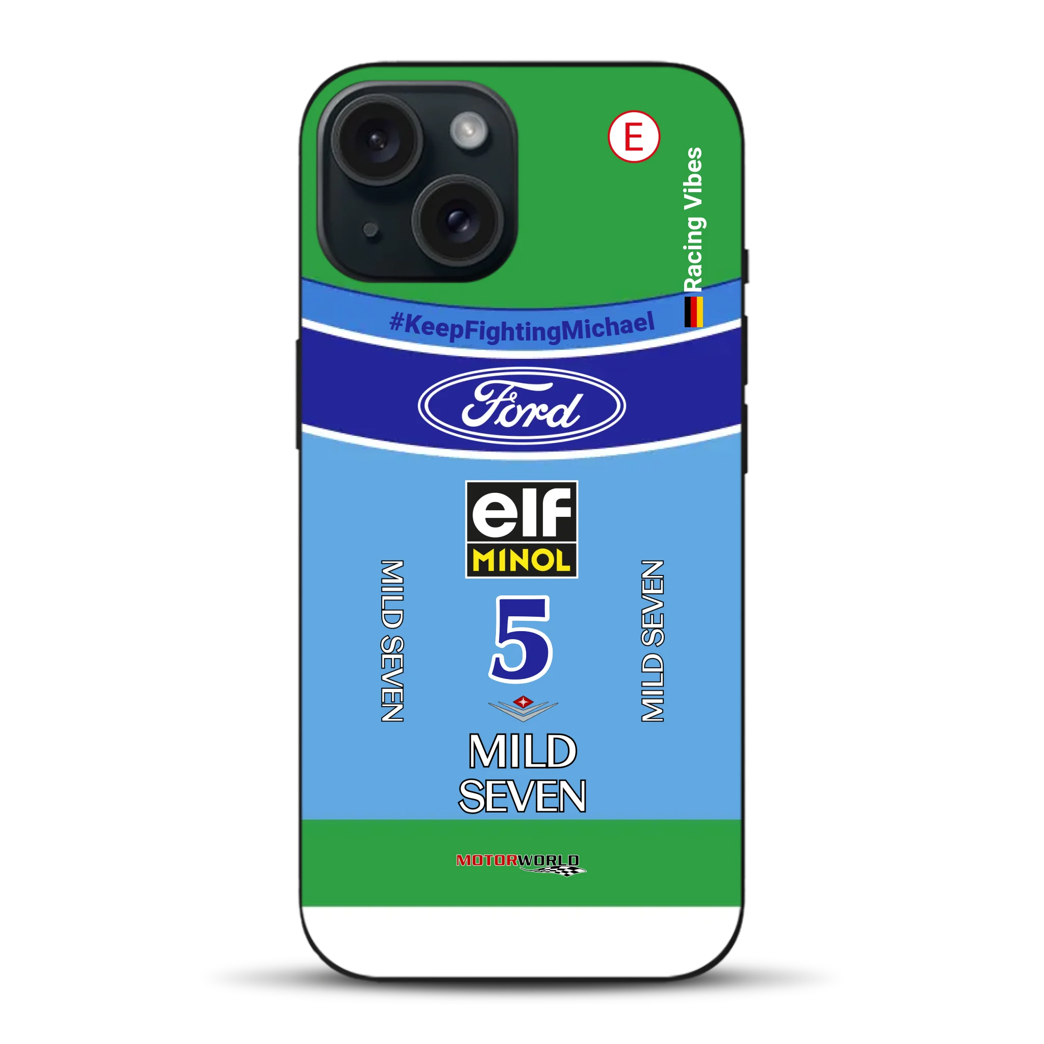 Benetton B194 F1 1994 Michael Schumacher Champion Livery - Custom phone case for iPhone