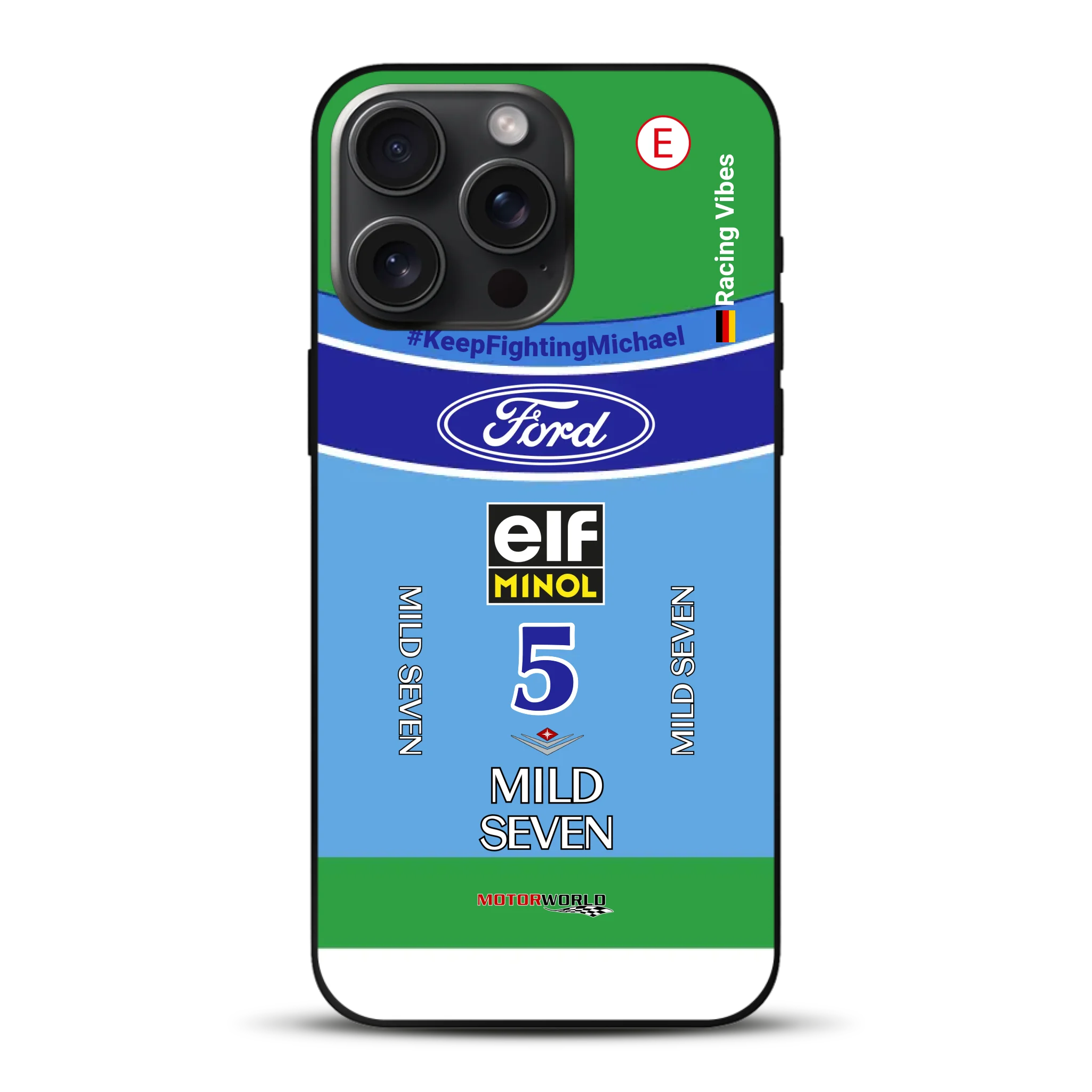 Benetton B194 F1 1994 Michael Schumacher Champion Livery - Custom phone case for iPhone