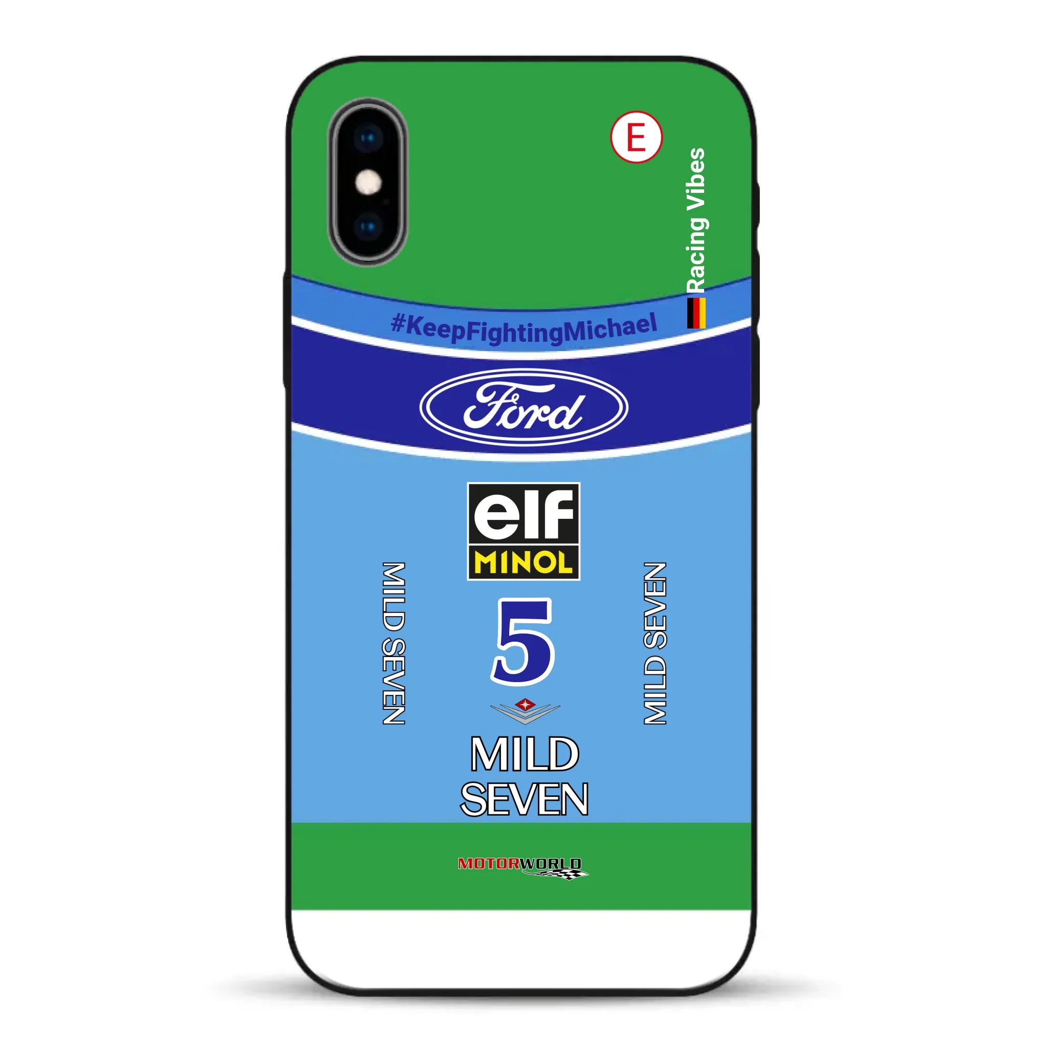 Benetton B194 F1 1994 Michael Schumacher Champion Livery - Custom phone case for iPhone