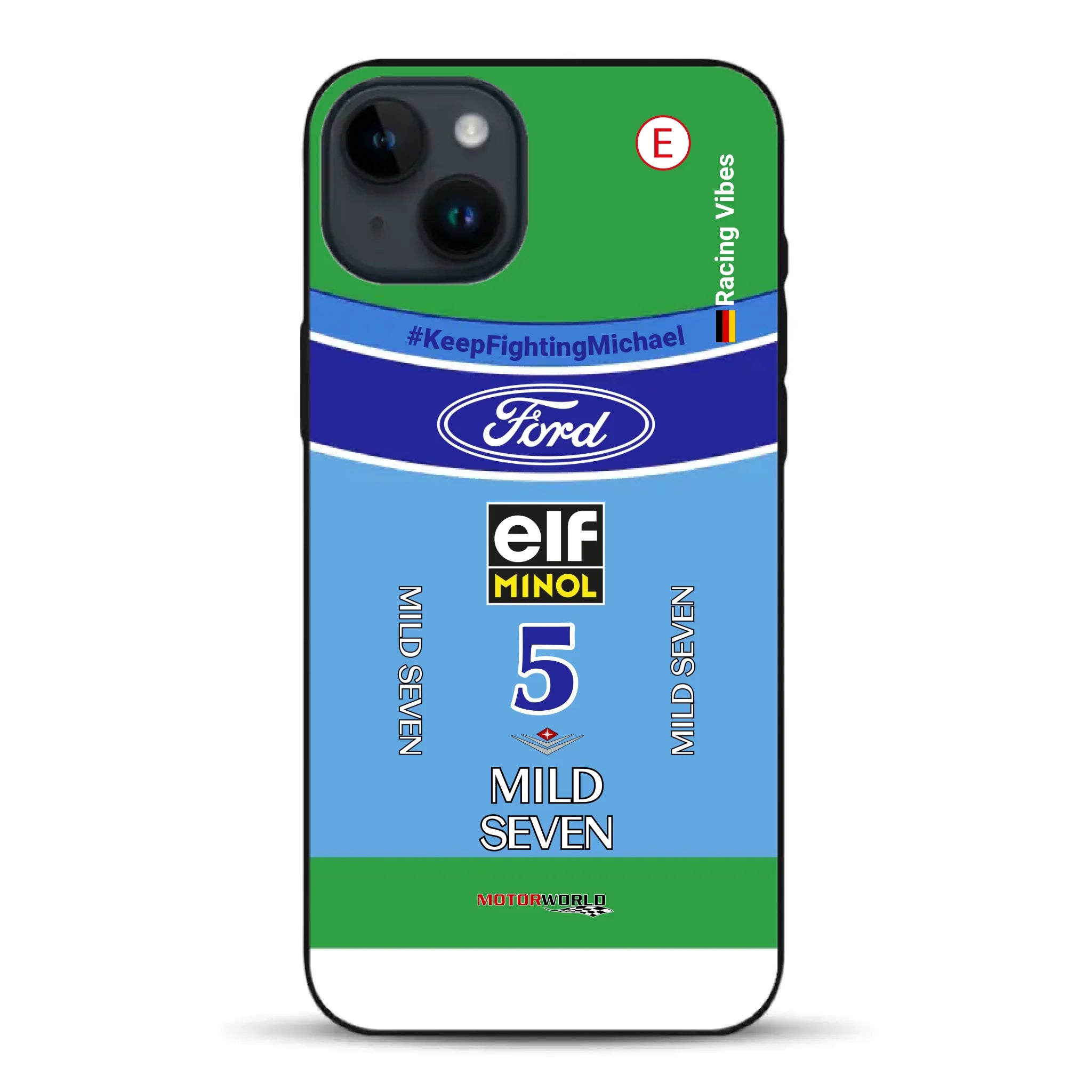 Benetton B194 F1 1994 Michael Schumacher Champion Livery - Custom phone case for iPhone