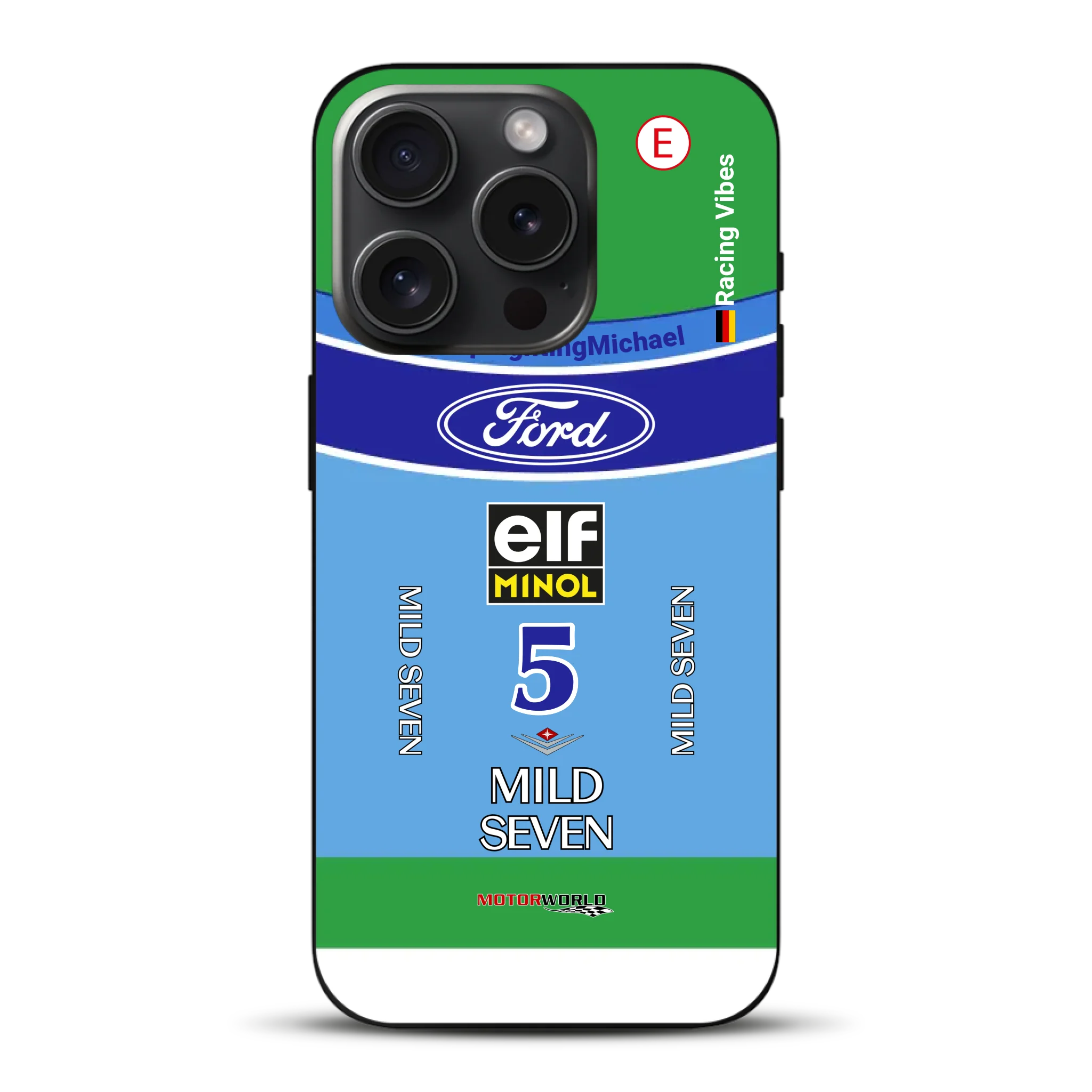 Benetton B194 F1 1994 Michael Schumacher Champion Livery - Custom phone case for iPhone