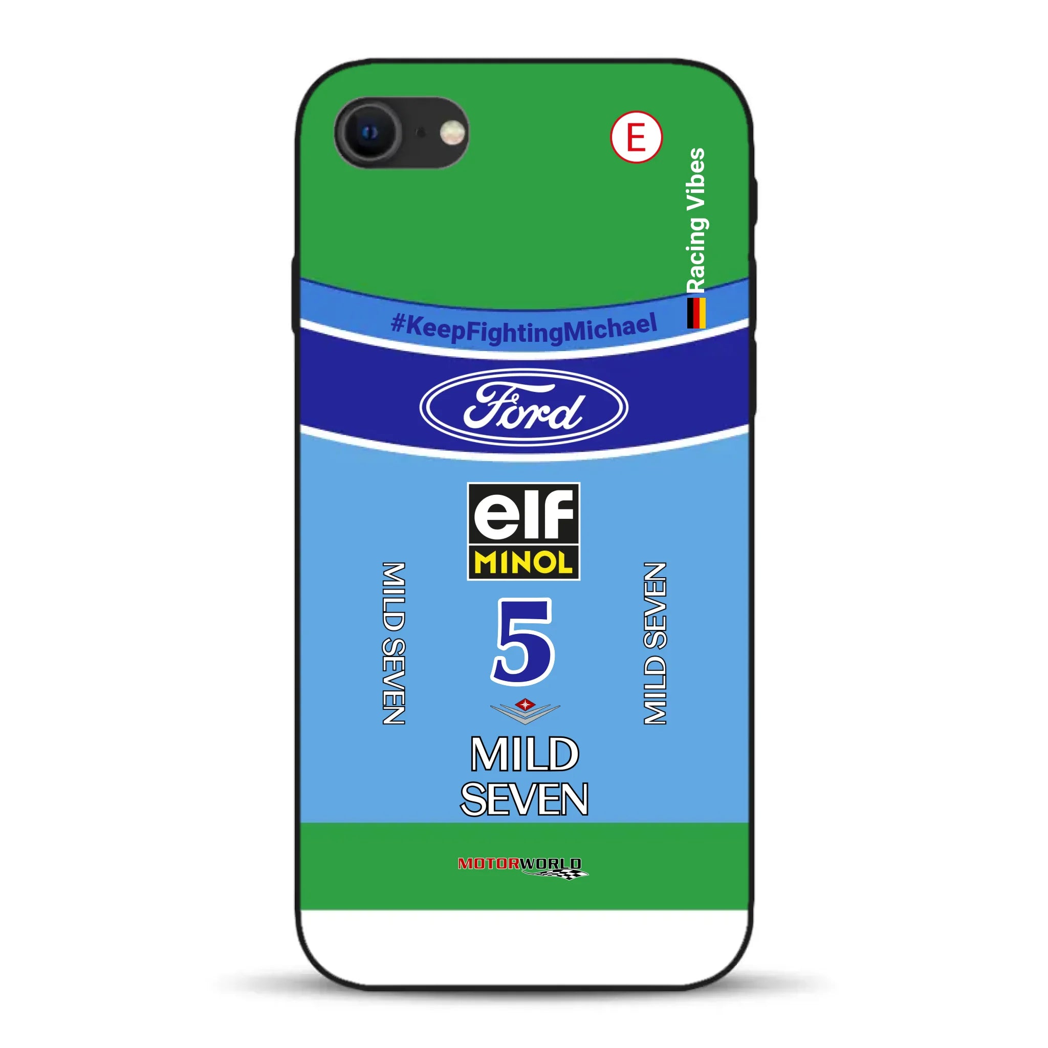 Benetton B194 F1 1994 Michael Schumacher Champion Livery - Custom phone case for iPhone