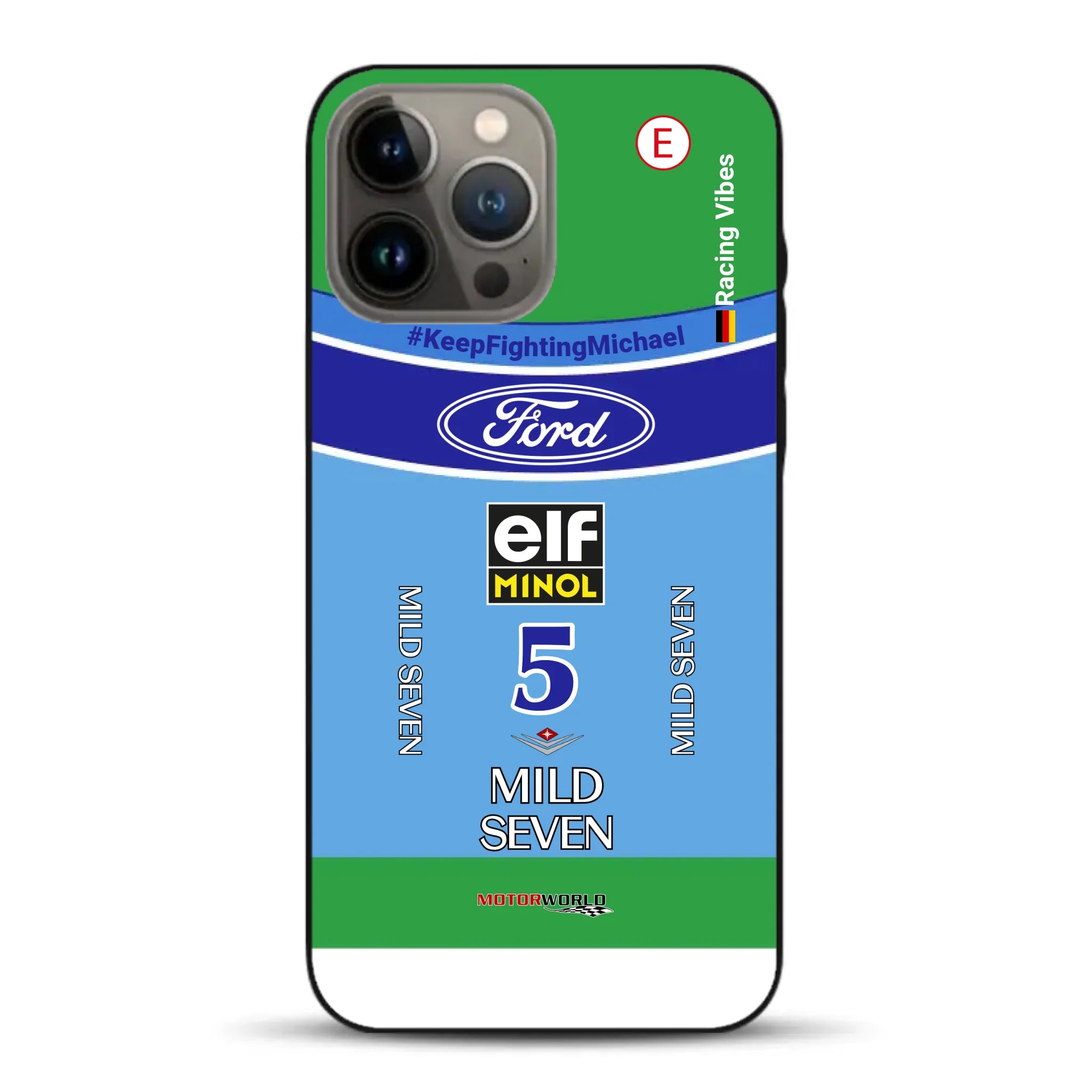 Benetton B194 F1 1994 Michael Schumacher Champion Livery - Custom phone case for iPhone