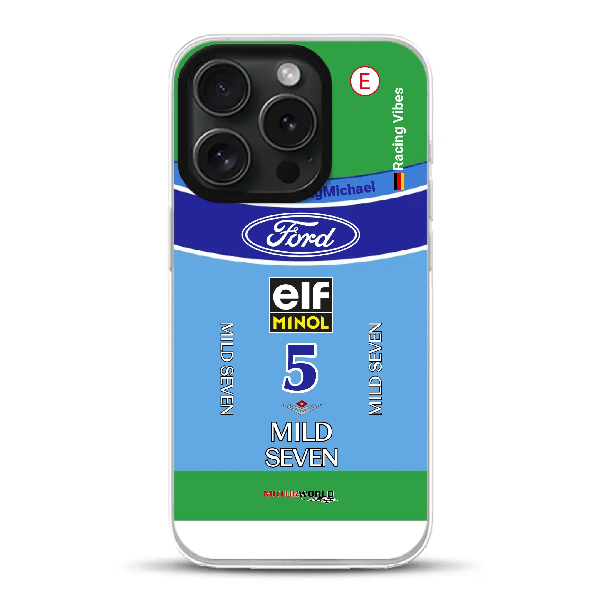 Benetton B194 F1 1994 Michael Schumacher Champion Livery - Custom phone case for iPhone