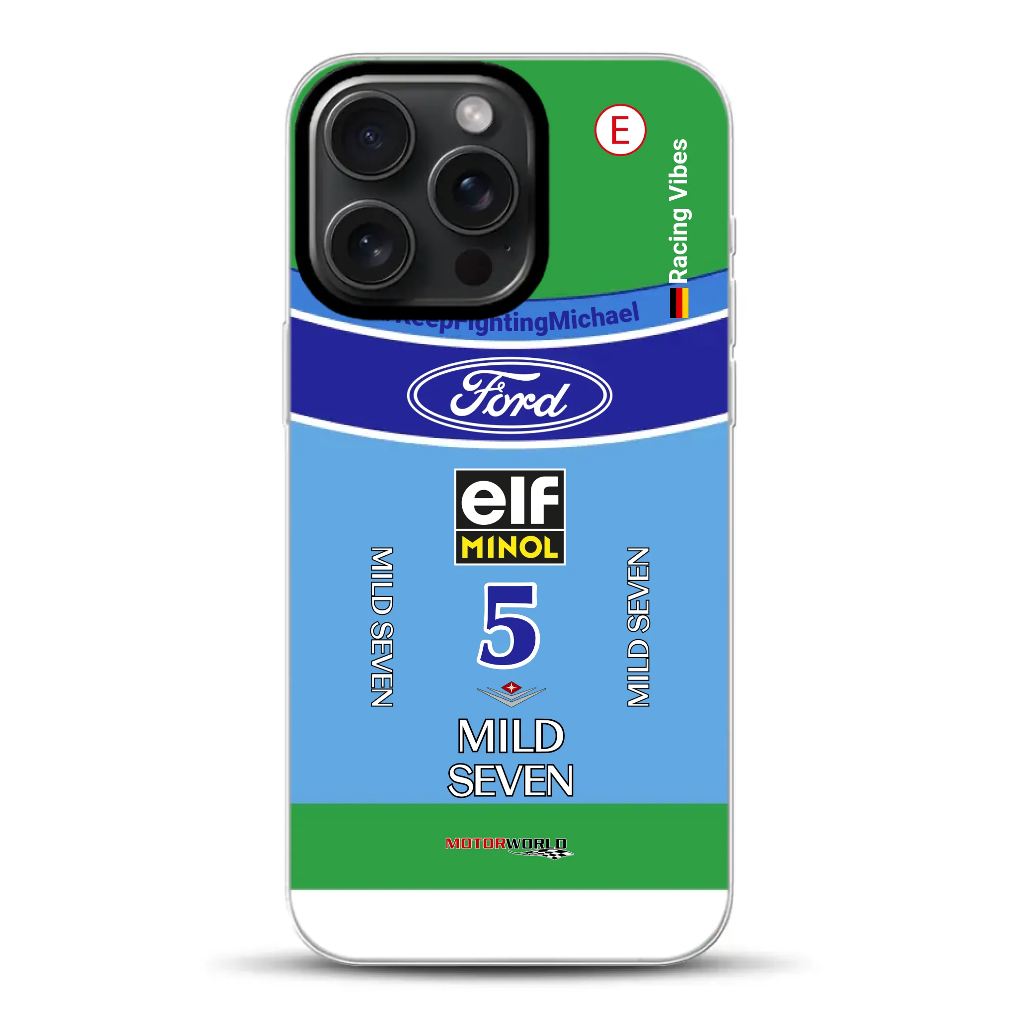 Benetton B194 F1 1994 Michael Schumacher Champion Livery - Custom phone case for iPhone