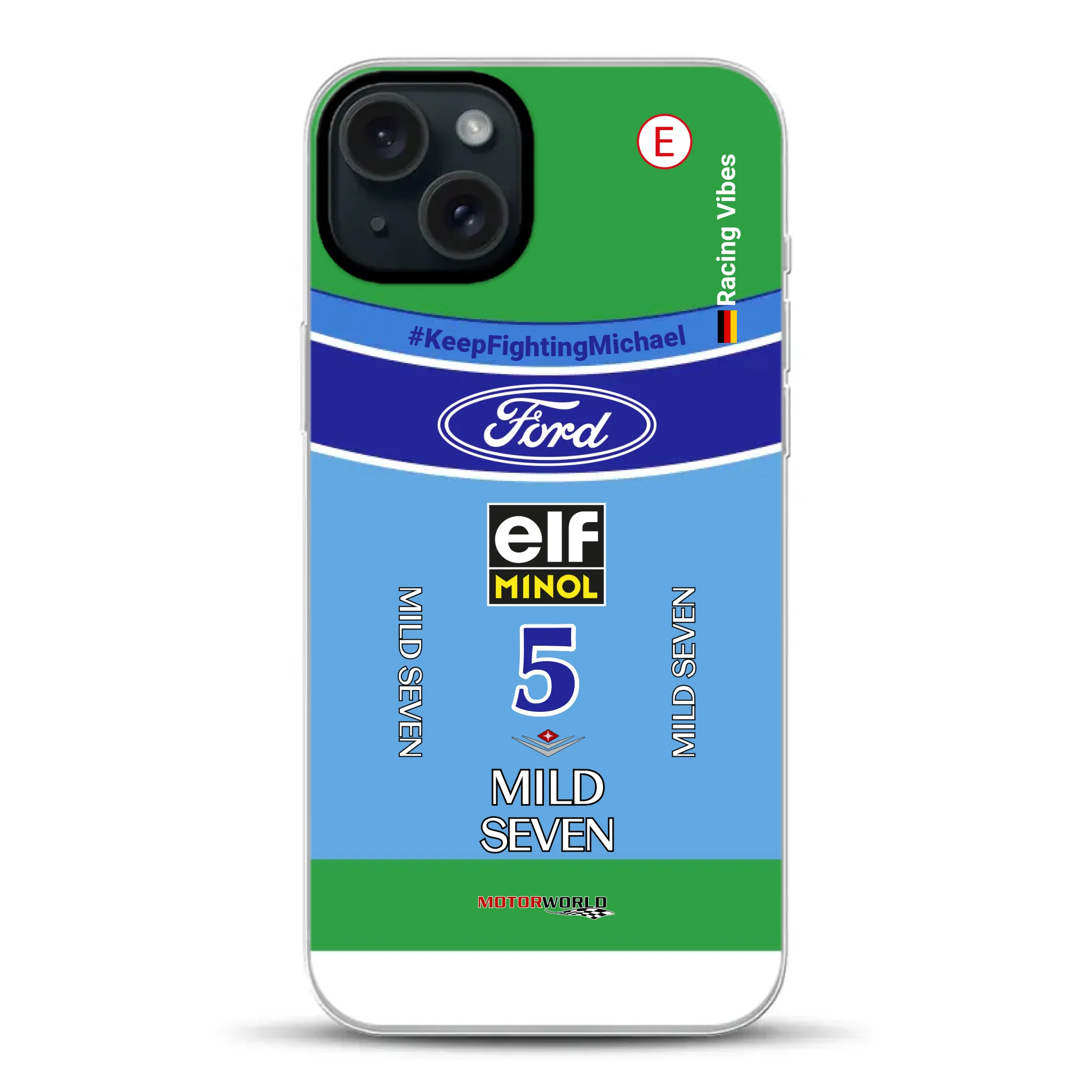 Benetton B194 F1 1994 Michael Schumacher Champion Livery - Custom phone case for iPhone